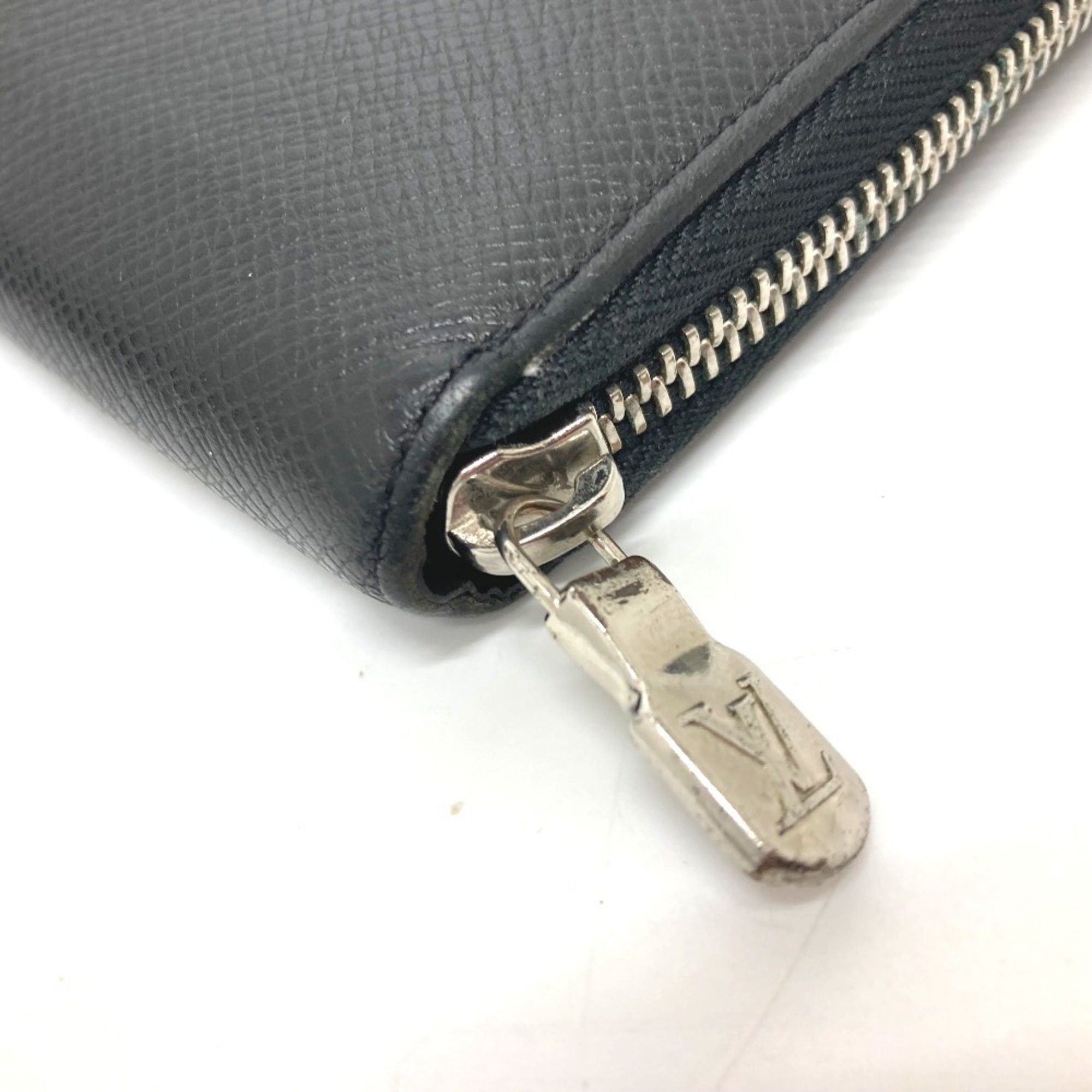 Louis Vuitton LOUIS VUITTON M30056 Zippy Organizer NM Long Wallet Taiga Leather Men's Noir Black Size ONE SIZE - 6 Thumbnail
