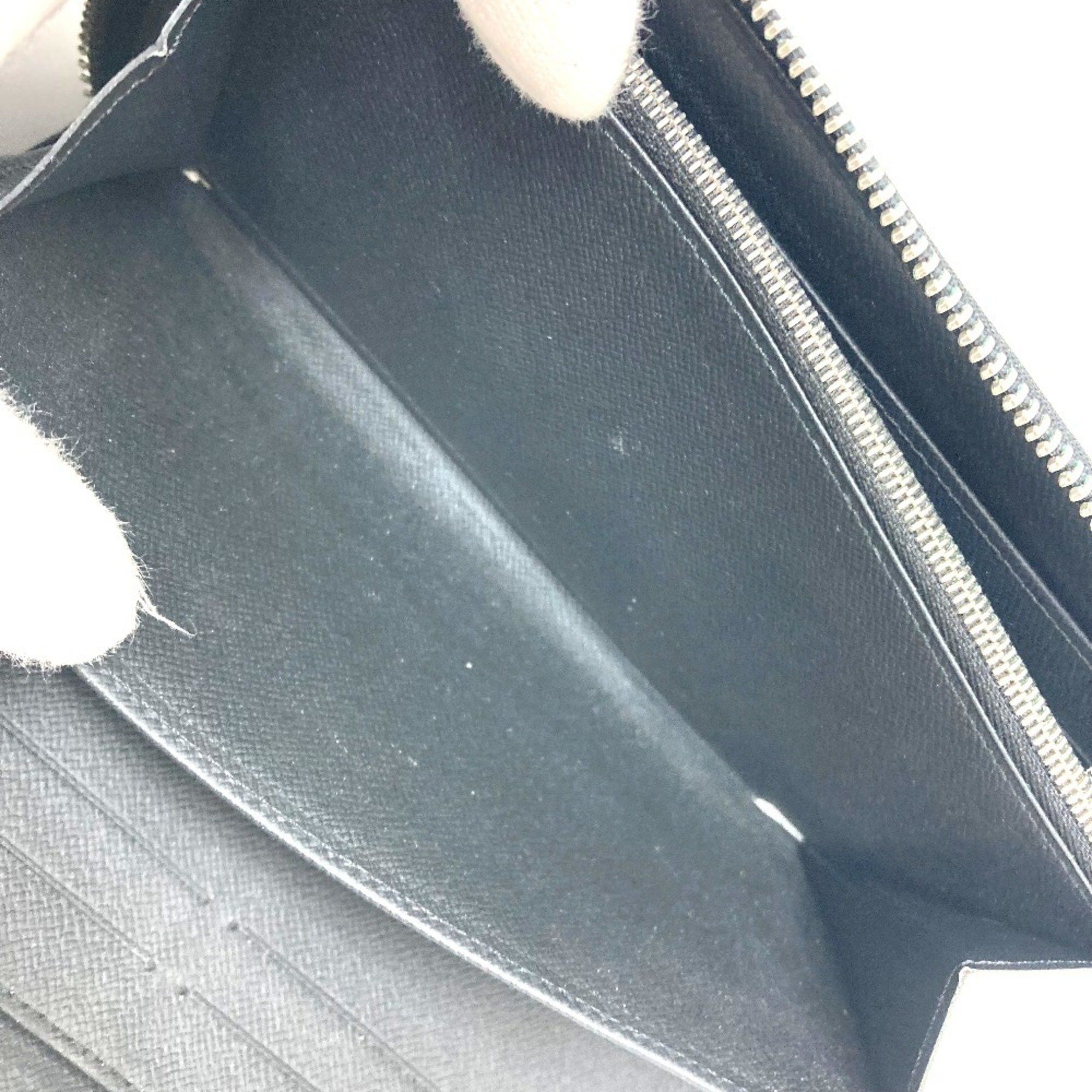Louis Vuitton LOUIS VUITTON M30056 Zippy Organizer NM Long Wallet Taiga Leather Men's Noir Black Size ONE SIZE - 12 Thumbnail