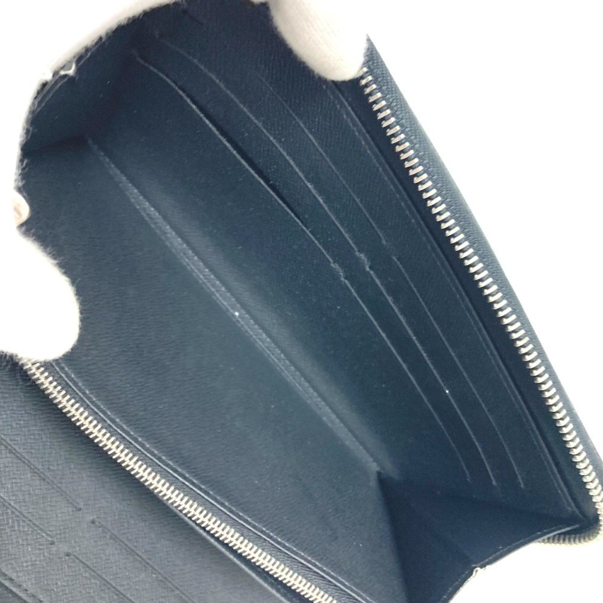 Louis Vuitton LOUIS VUITTON M30056 Zippy Organizer NM Long Wallet Taiga Leather Men's Noir Black Size ONE SIZE - 11 Thumbnail
