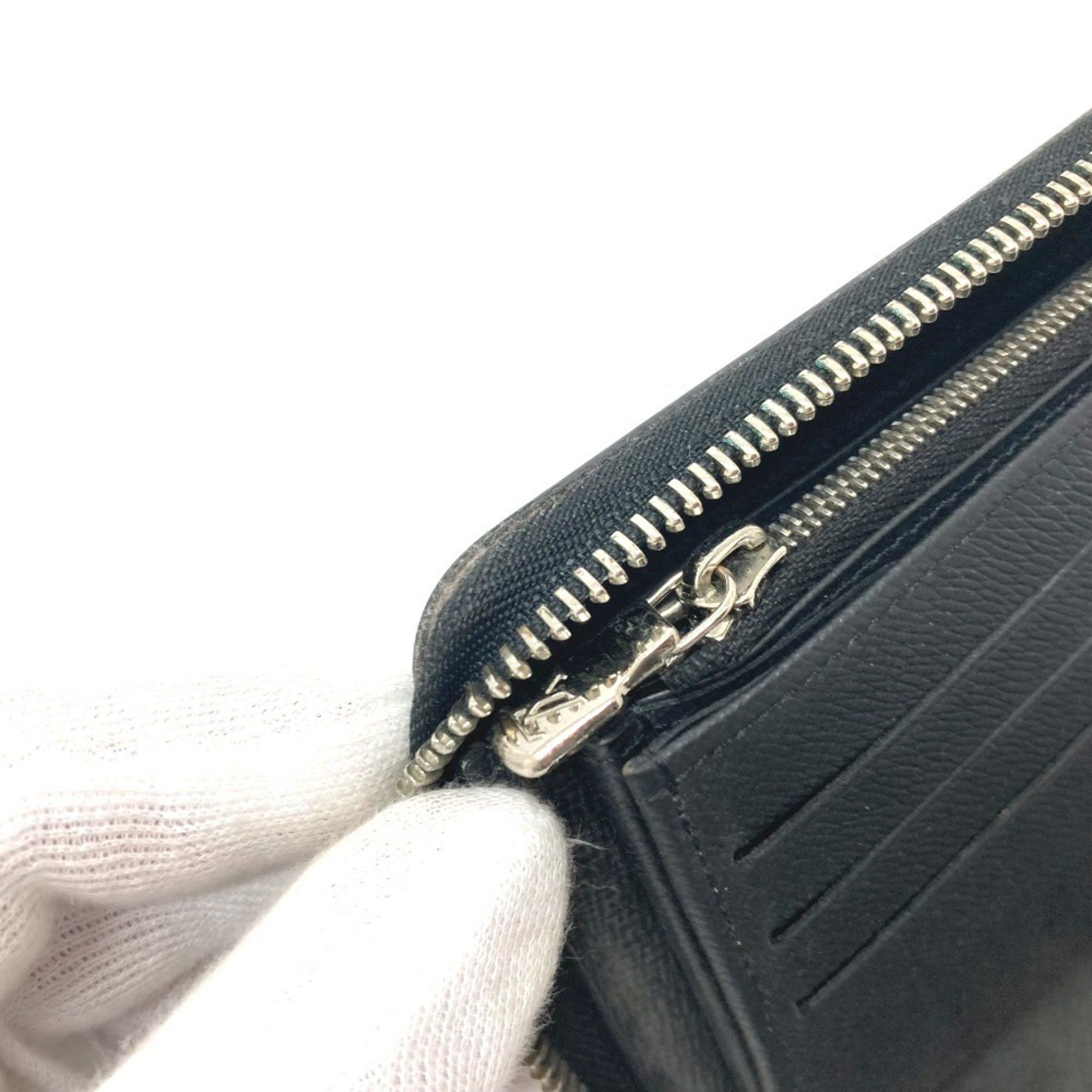 Louis Vuitton LOUIS VUITTON M30056 Zippy Organizer NM Long Wallet Taiga Leather Men's Noir Black Size ONE SIZE - 10 Thumbnail