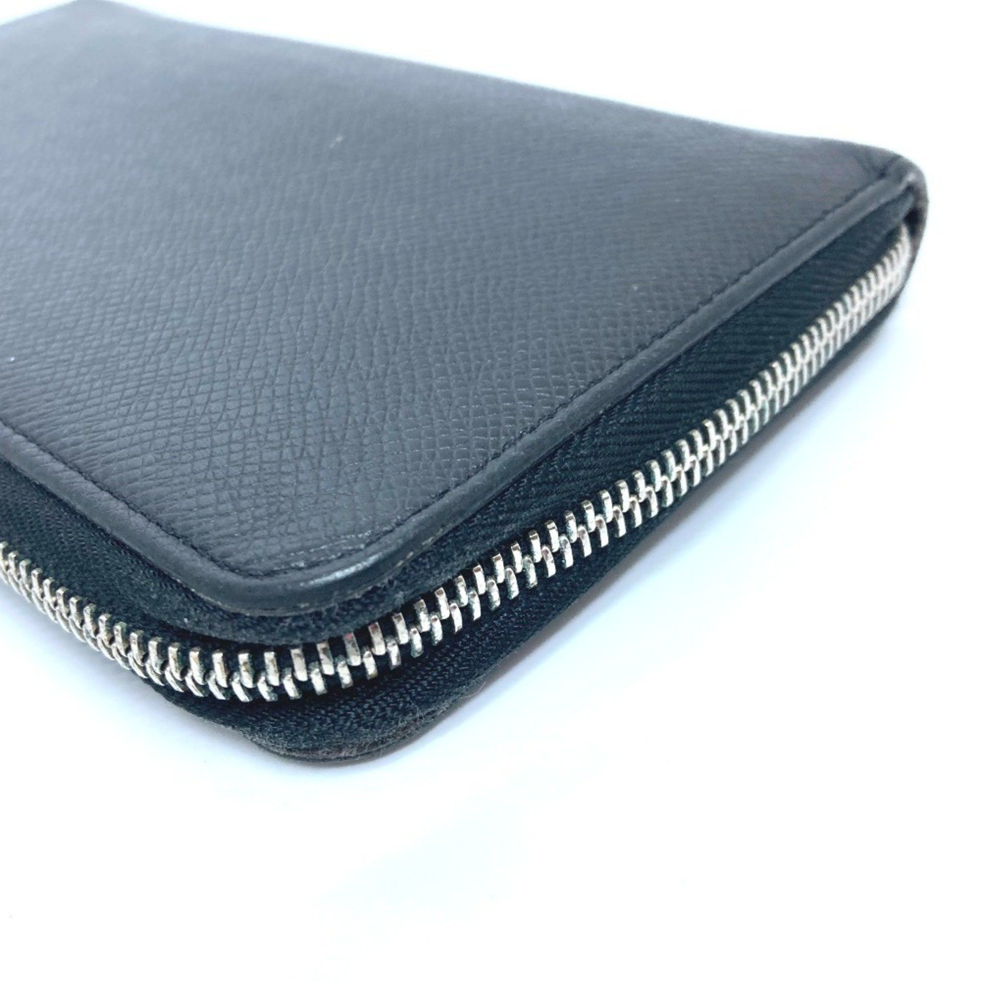 Louis Vuitton LOUIS VUITTON M30056 Zippy Organizer NM Long Wallet Taiga Leather Men's Noir Black Size ONE SIZE - 5 Thumbnail