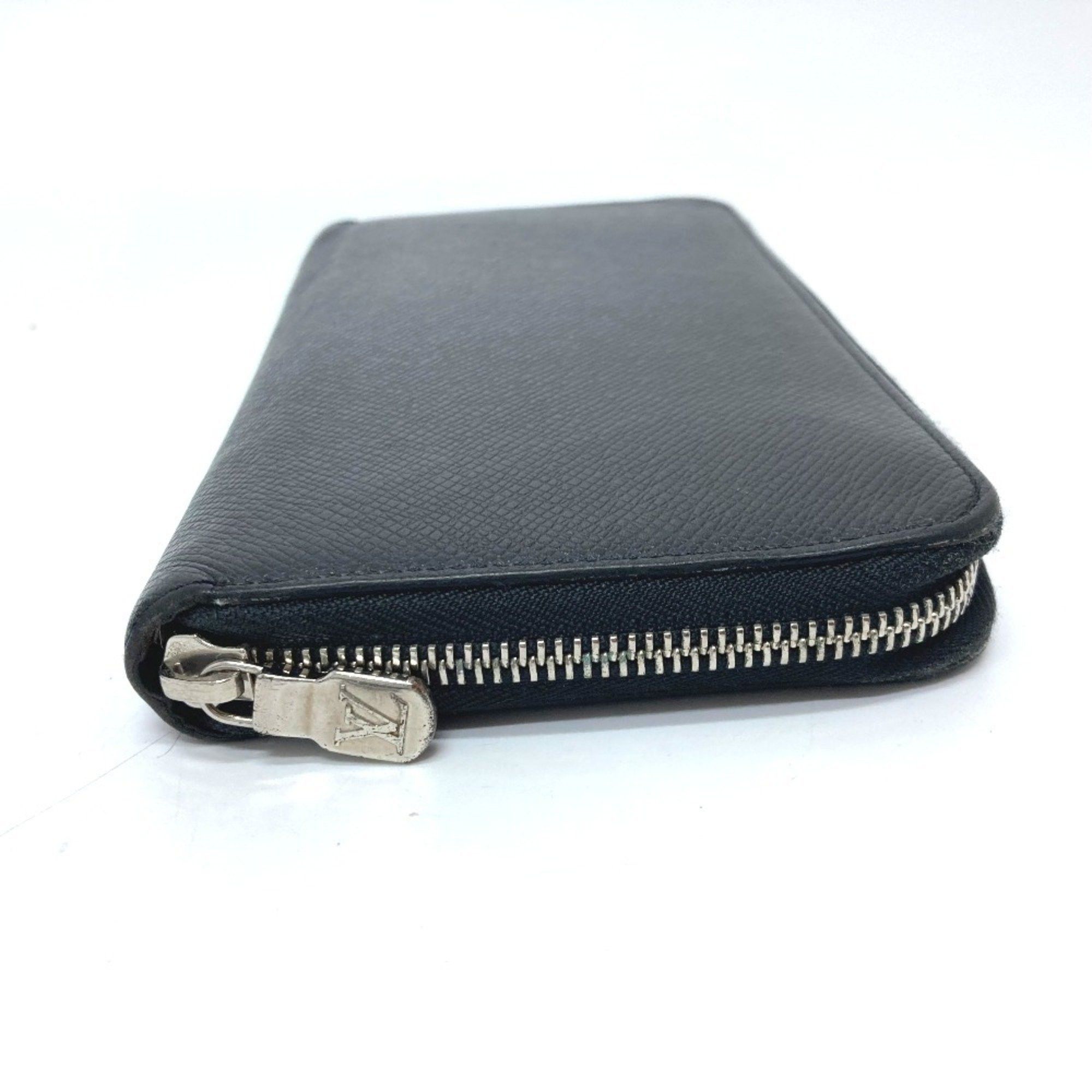 Louis Vuitton LOUIS VUITTON M30056 Zippy Organizer NM Long Wallet Taiga Leather Men's Noir Black Size ONE SIZE - 3 Thumbnail