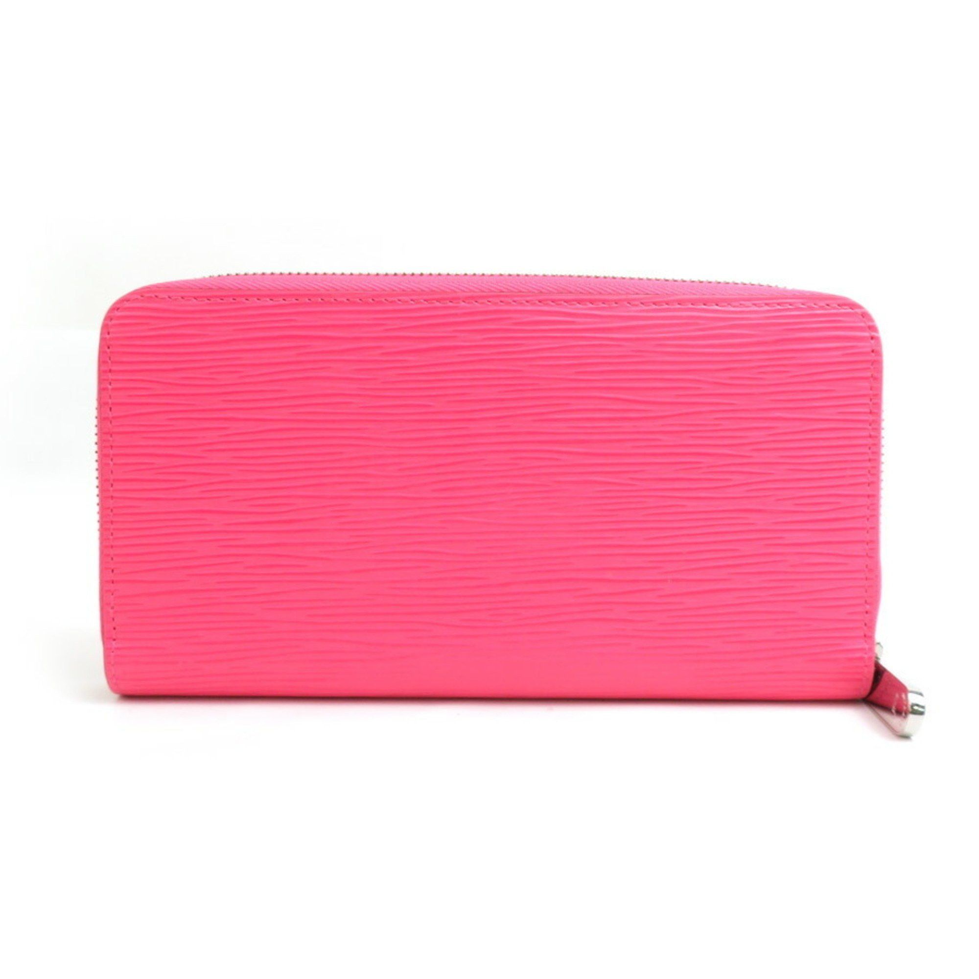 Louis Vuitton Louis Vuitton Round Long Wallet Epi Zippy Leather Rose Pondicherry Men's Women's M80113 h30980a Size ONE SIZE - 2 Thumbnail