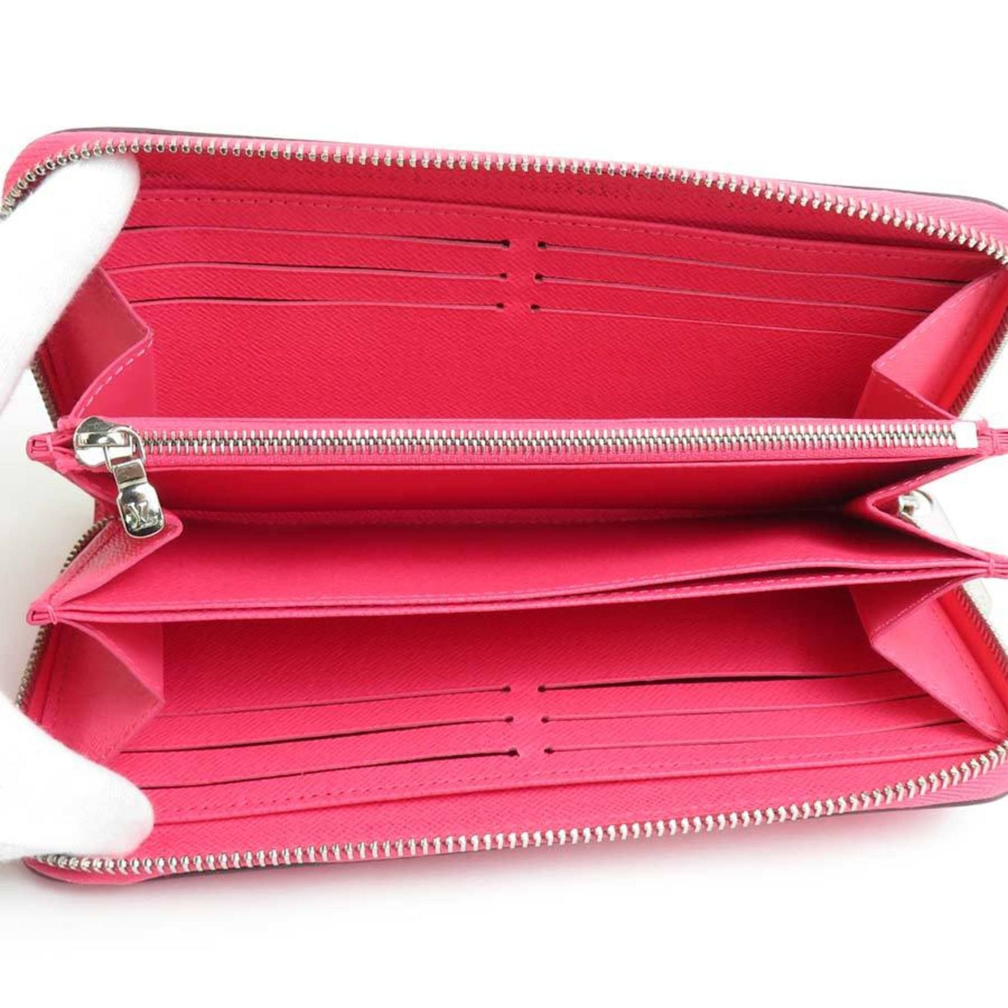 Louis Vuitton Louis Vuitton Round Long Wallet Epi Zippy Leather Rose Pondicherry Men's Women's M80113 h30980a Size ONE SIZE - 3 Thumbnail