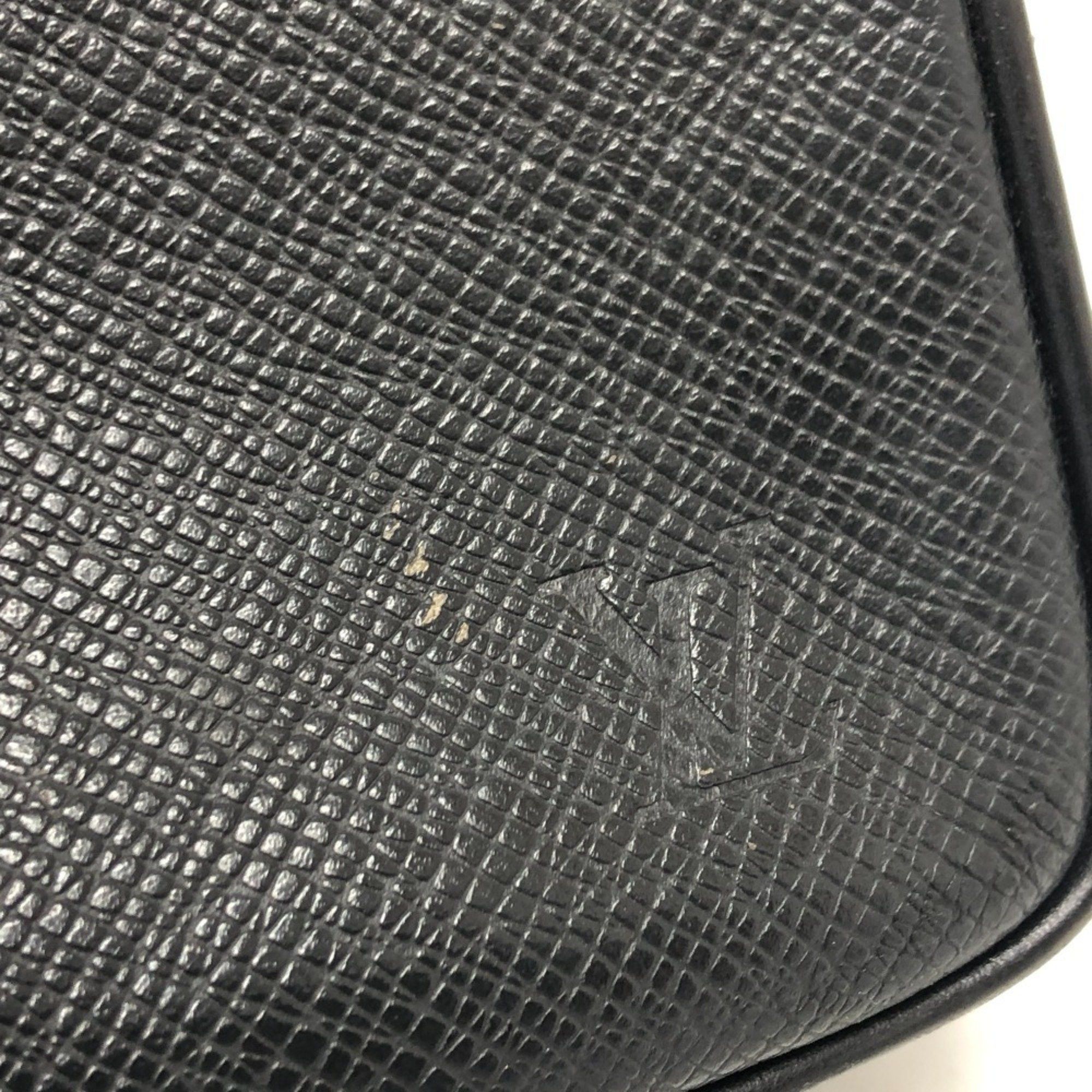 Louis Vuitton LOUIS VUITTON M30812 Taiga Karuga Bag Clutch Second Leather Men's Ardoise Size ONE SIZE - 13 Thumbnail