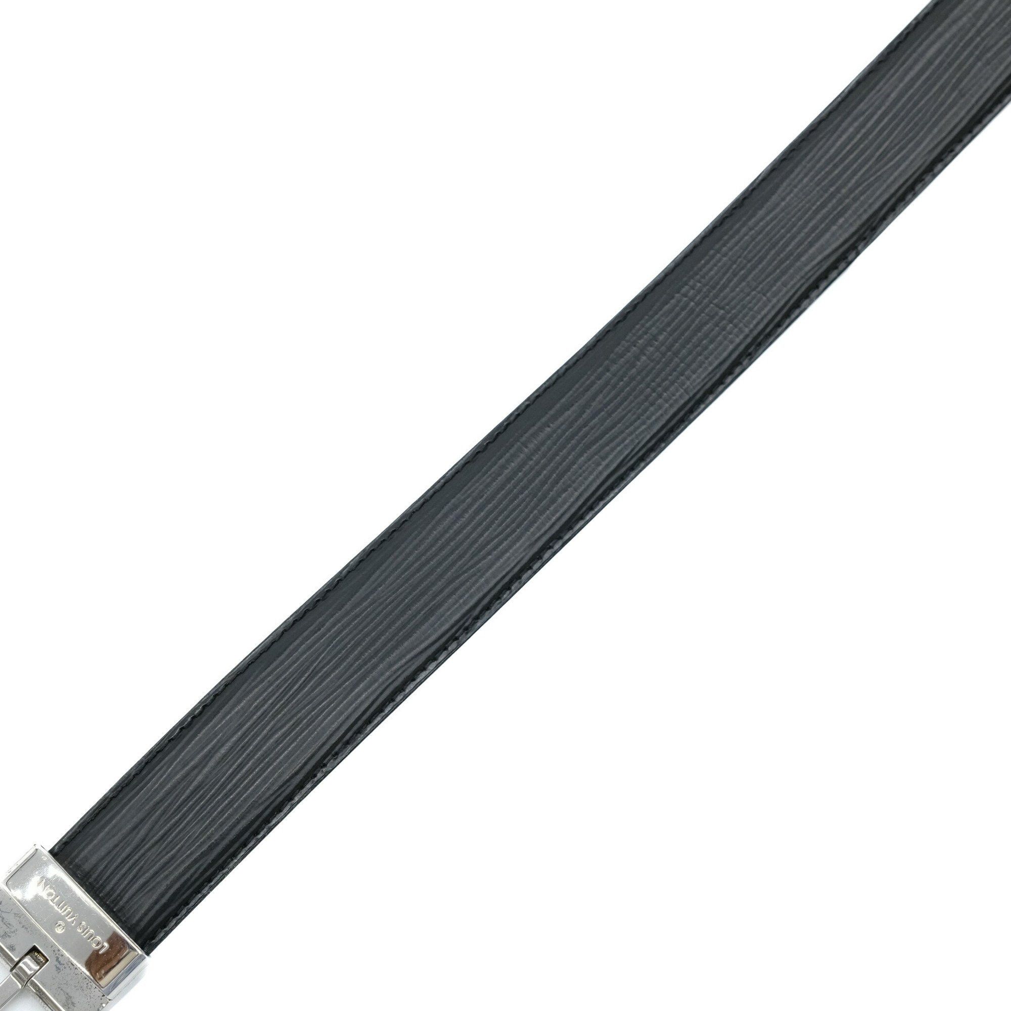 Louis Vuitton LOUIS VUITTON Epi Santur Classic Belt for Men, Noir, Black, 110, 44, #110, M6833 Size ONE SIZE - 7 Thumbnail