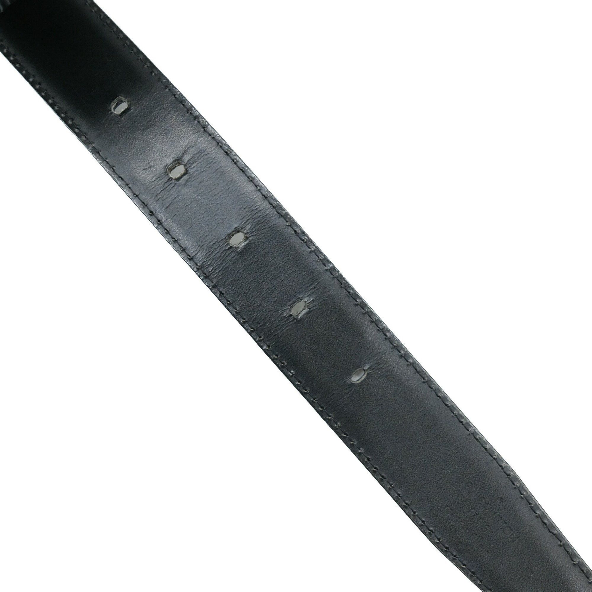 Louis Vuitton LOUIS VUITTON Epi Santur Classic Belt for Men, Noir, Black, 110, 44, #110, M6833 Size ONE SIZE - 11 Thumbnail