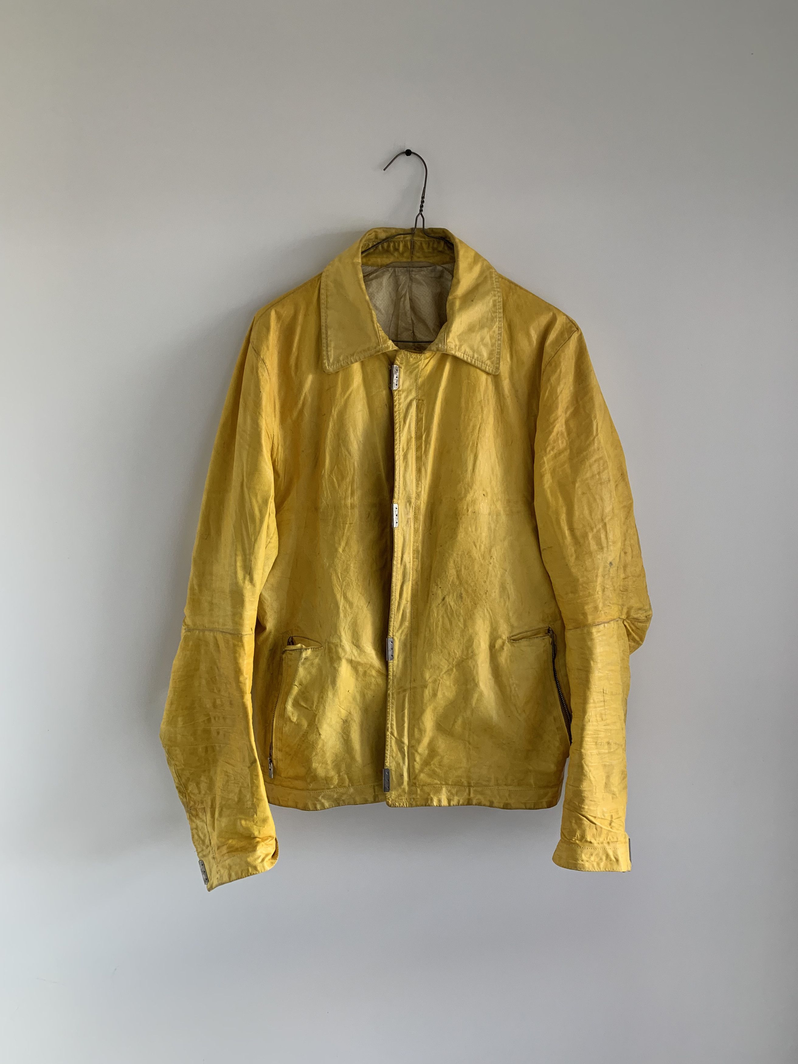 Carol Christian Poell Scarstitch Leather Jacket