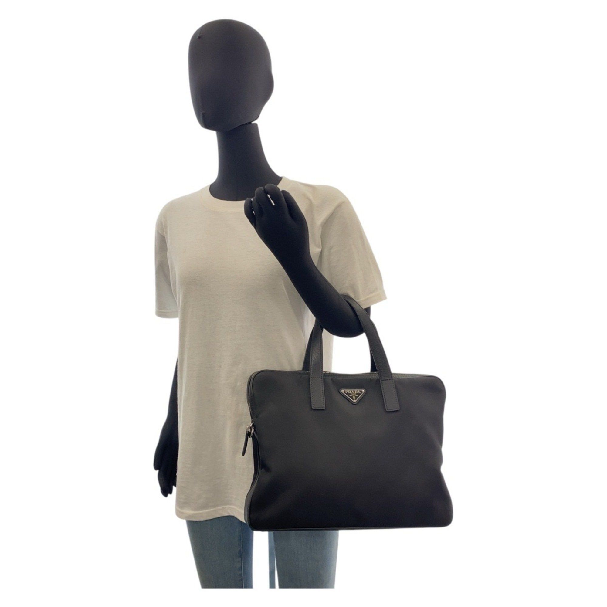 Prada Prada Triangle Logo briefcase Size ONE SIZE - 10 Thumbnail