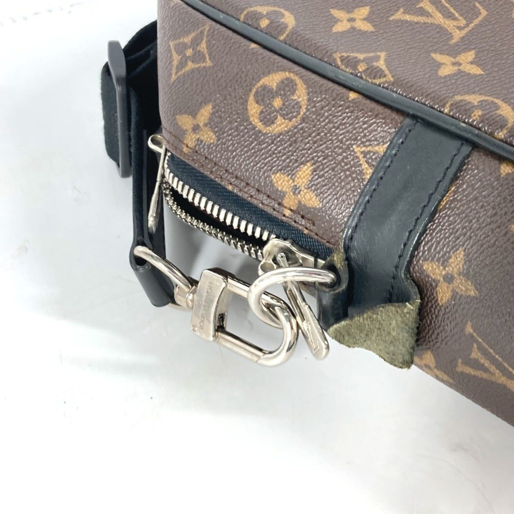 Louis Vuitton LOUIS VUITTON M40224 Monogram Macassar Porte Document Voyage GM PDV 2WAY Bag Shoulder Business Canvas Men's Brown Size ONE SIZE - 10 Thumbnail