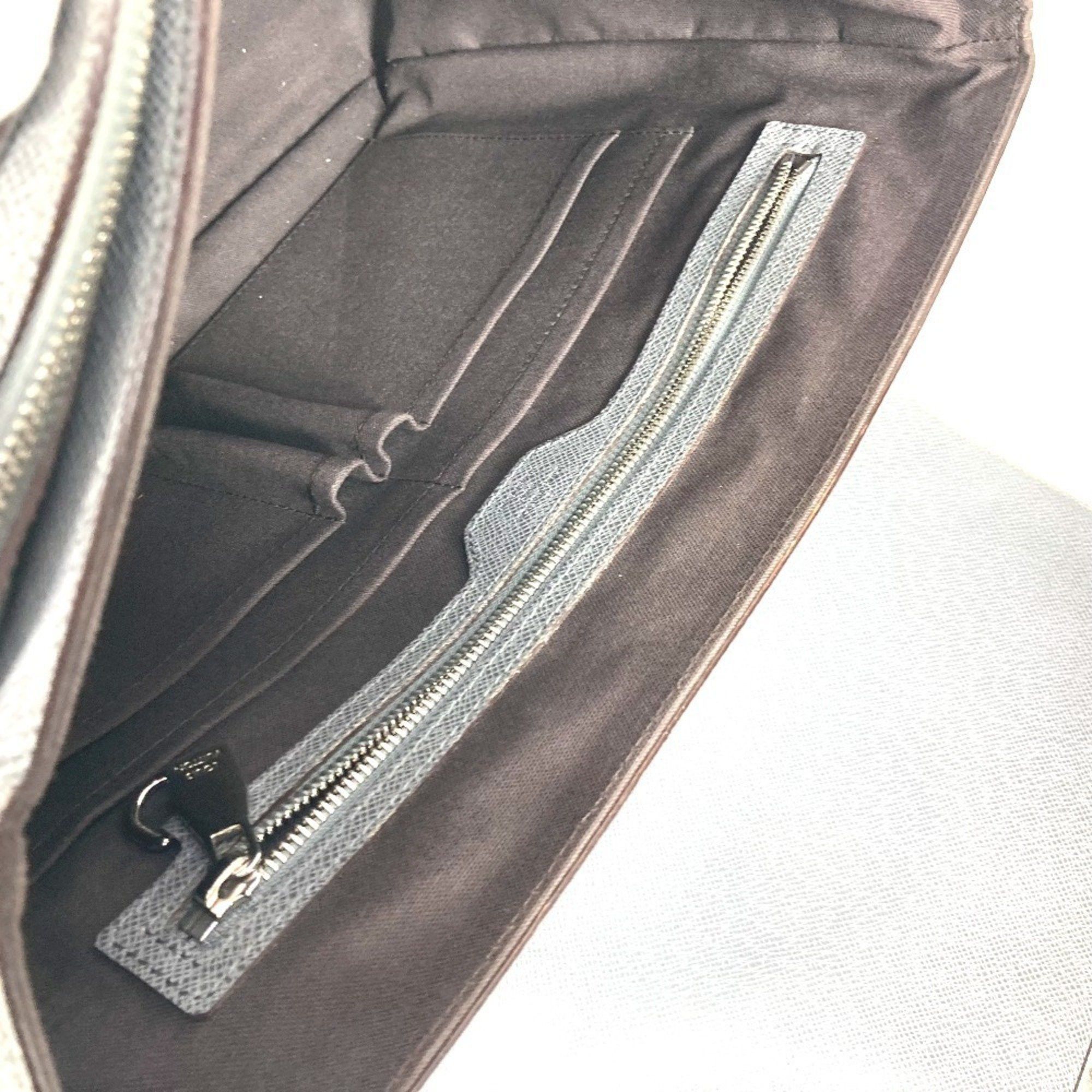 Louis Vuitton LOUIS VUITTON M32638 Taiga Vasili GM 2WAY bag Shoulder Handbag Crossbody Business leather Men's Glacier Gray Size ONE SIZE - 14 Thumbnail