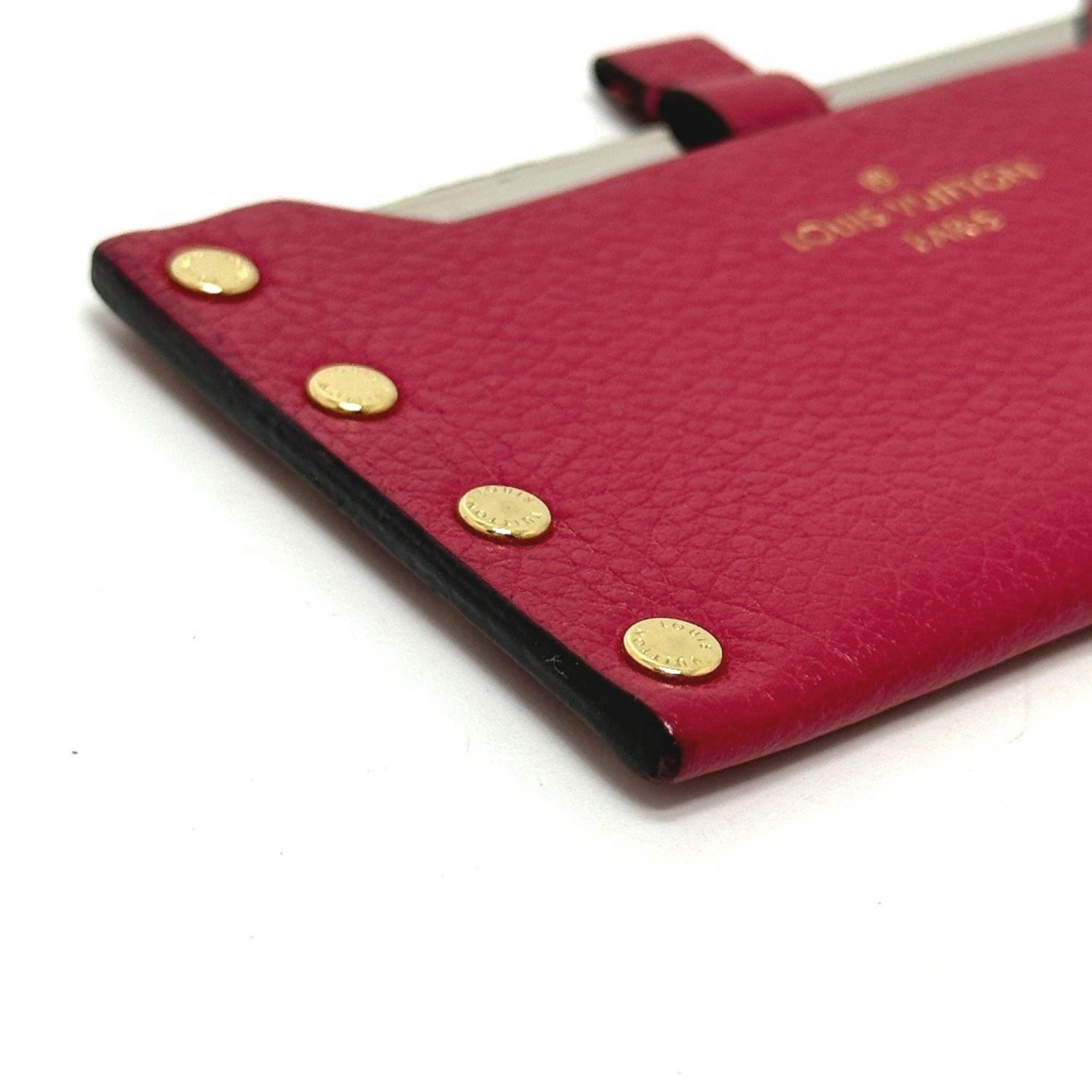 Louis Vuitton LOUIS VUITTON M61479 Accessory Etui Miroir Mirror Leather Women's Pink Size ONE SIZE - 5 Thumbnail
