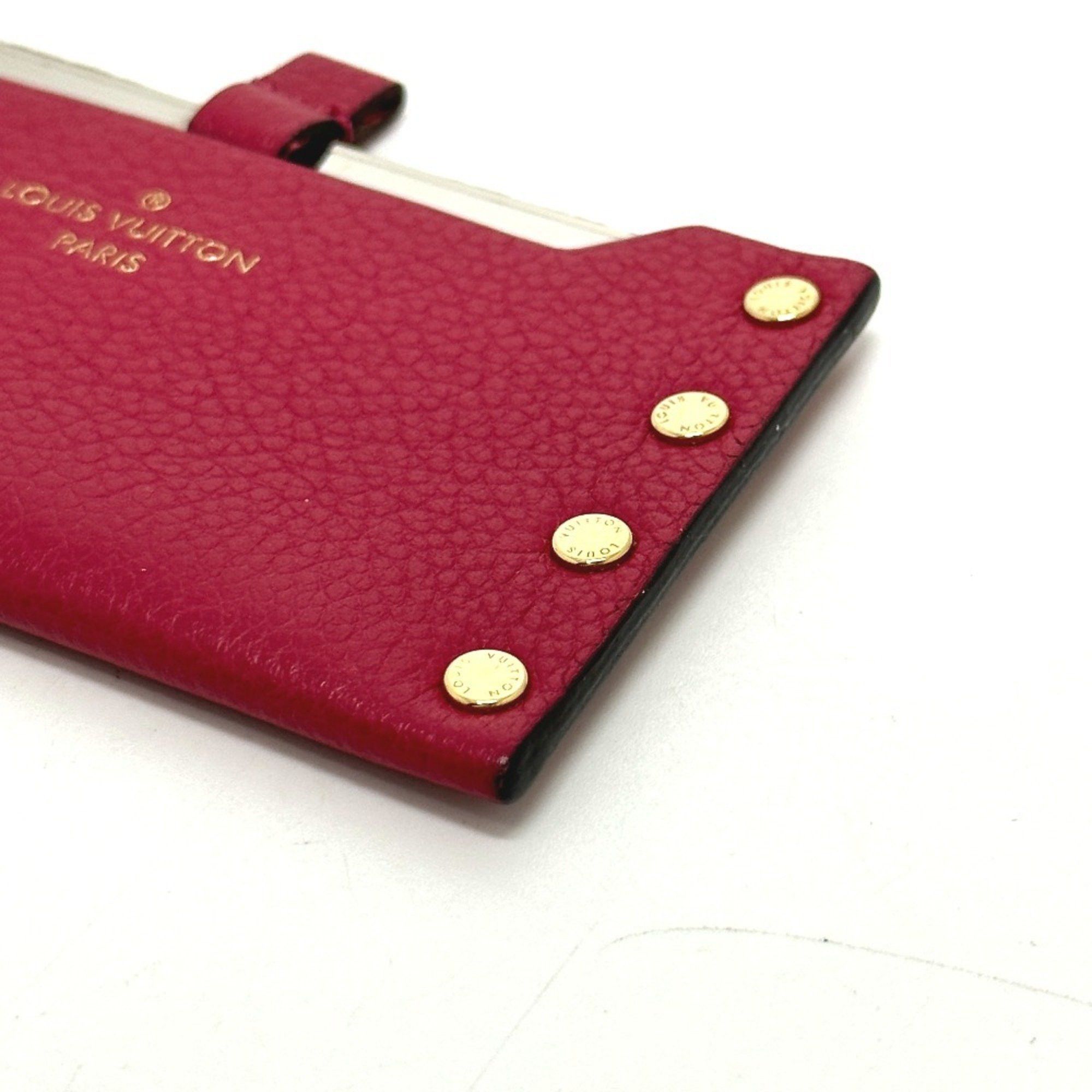 Louis Vuitton LOUIS VUITTON M61479 Accessory Etui Miroir Mirror Leather Women's Pink Size ONE SIZE - 4 Thumbnail