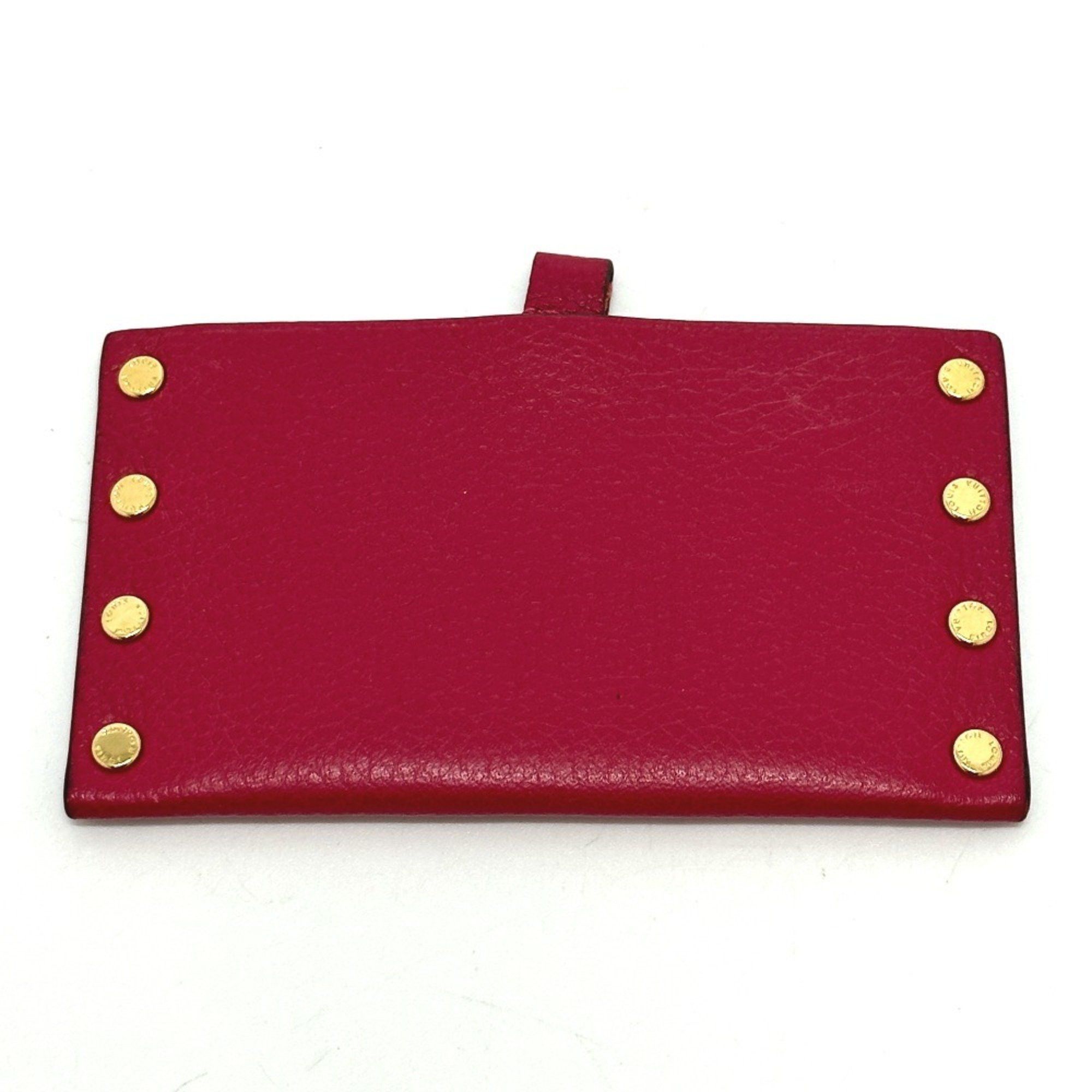 Louis Vuitton LOUIS VUITTON M61479 Accessory Etui Miroir Mirror Leather Women's Pink Size ONE SIZE - 2 Thumbnail