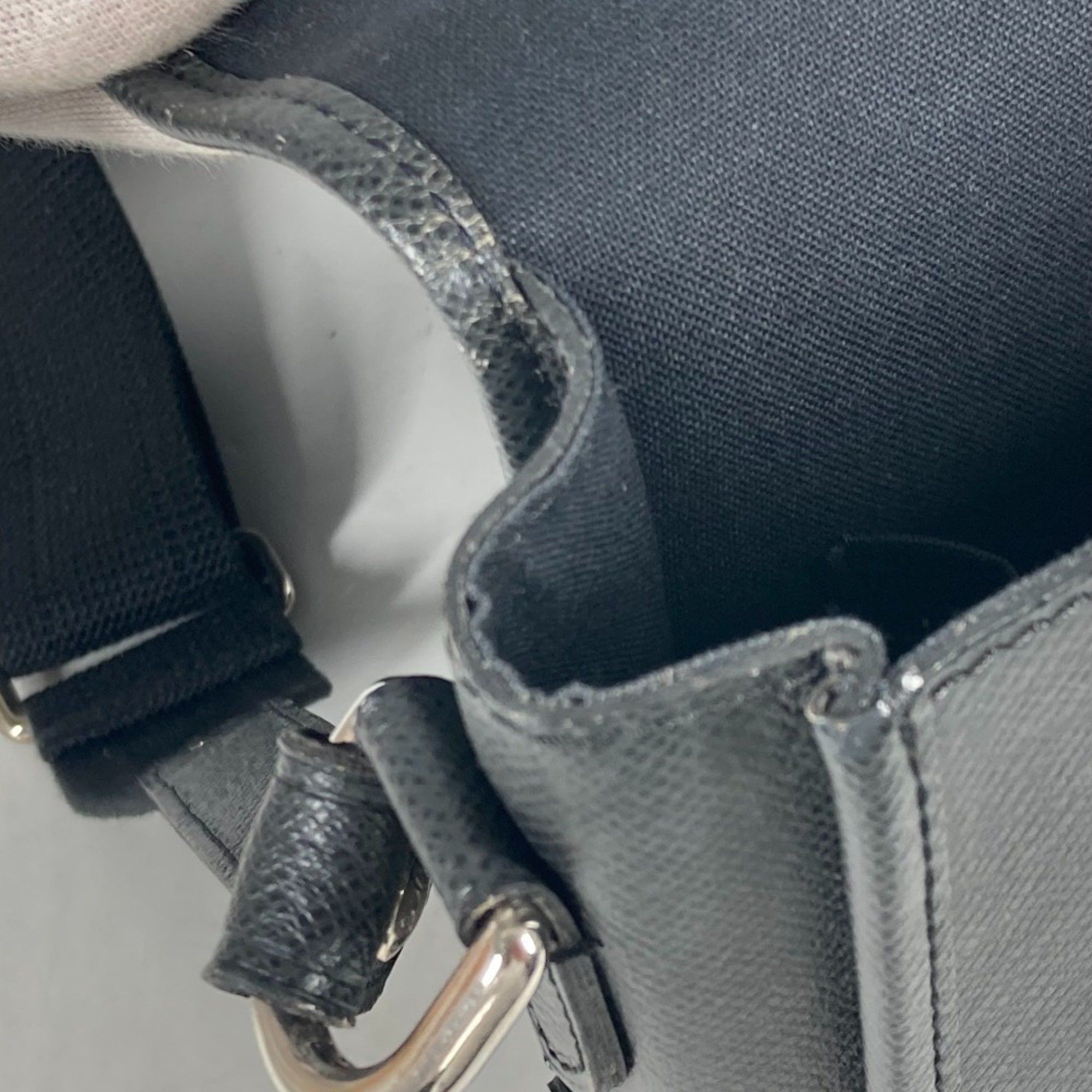 Louis Vuitton LOUIS VUITTON M32482 Taiga Andrei Bag Flap Crossbody Messenger Shoulder Leather Men's Ardoise Black Size ONE SIZE - 14 Thumbnail