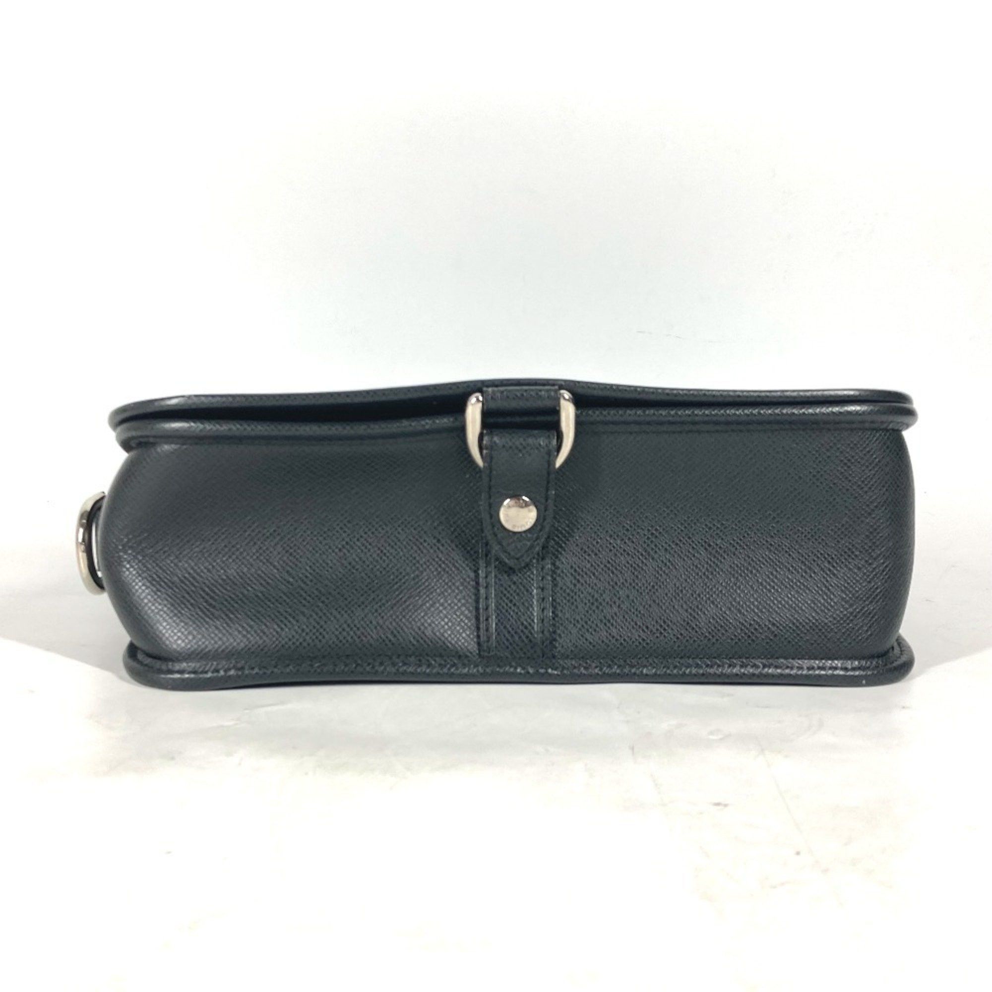 Louis Vuitton LOUIS VUITTON M32482 Taiga Andrei Bag Flap Crossbody Messenger Shoulder Leather Men's Ardoise Black Size ONE SIZE - 5 Thumbnail