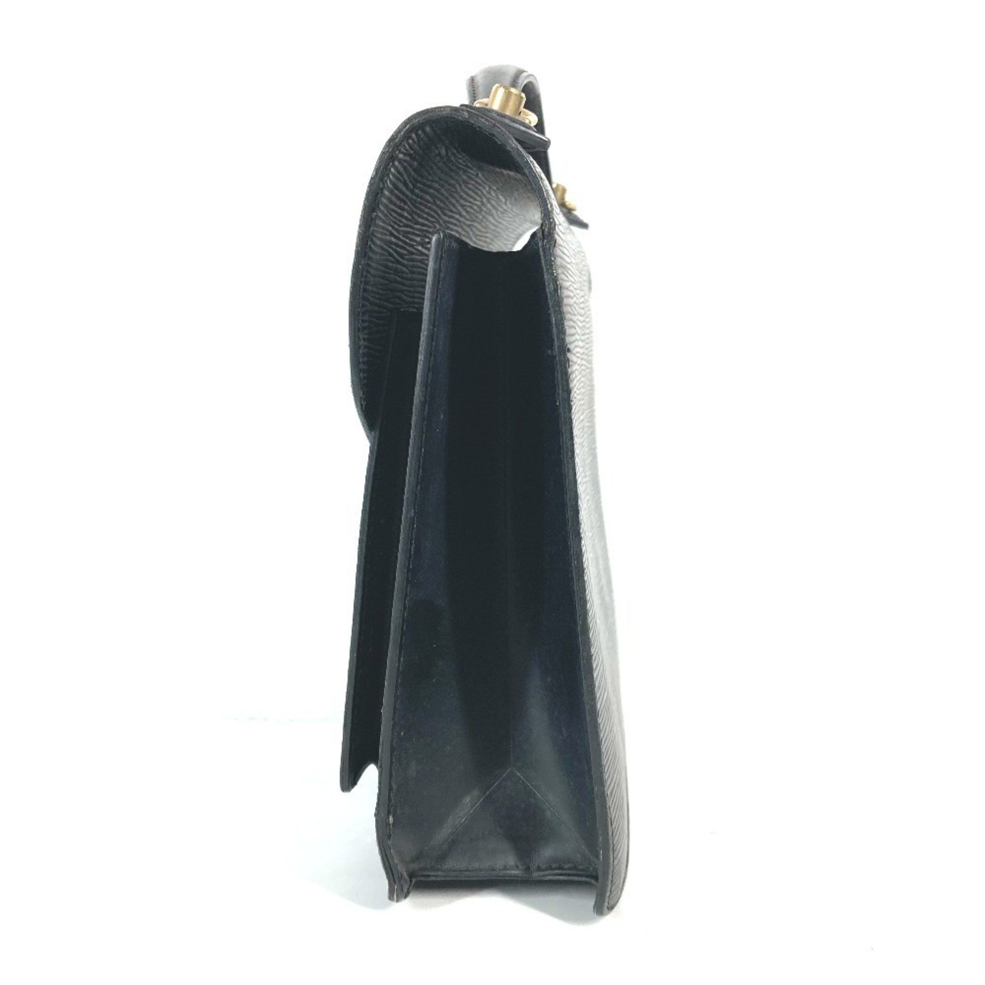 Louis Vuitton LOUIS VUITTON M52122 Epi Monceau Bag Business Handbag Leather Men's Noir Black Size ONE SIZE - 3 Thumbnail