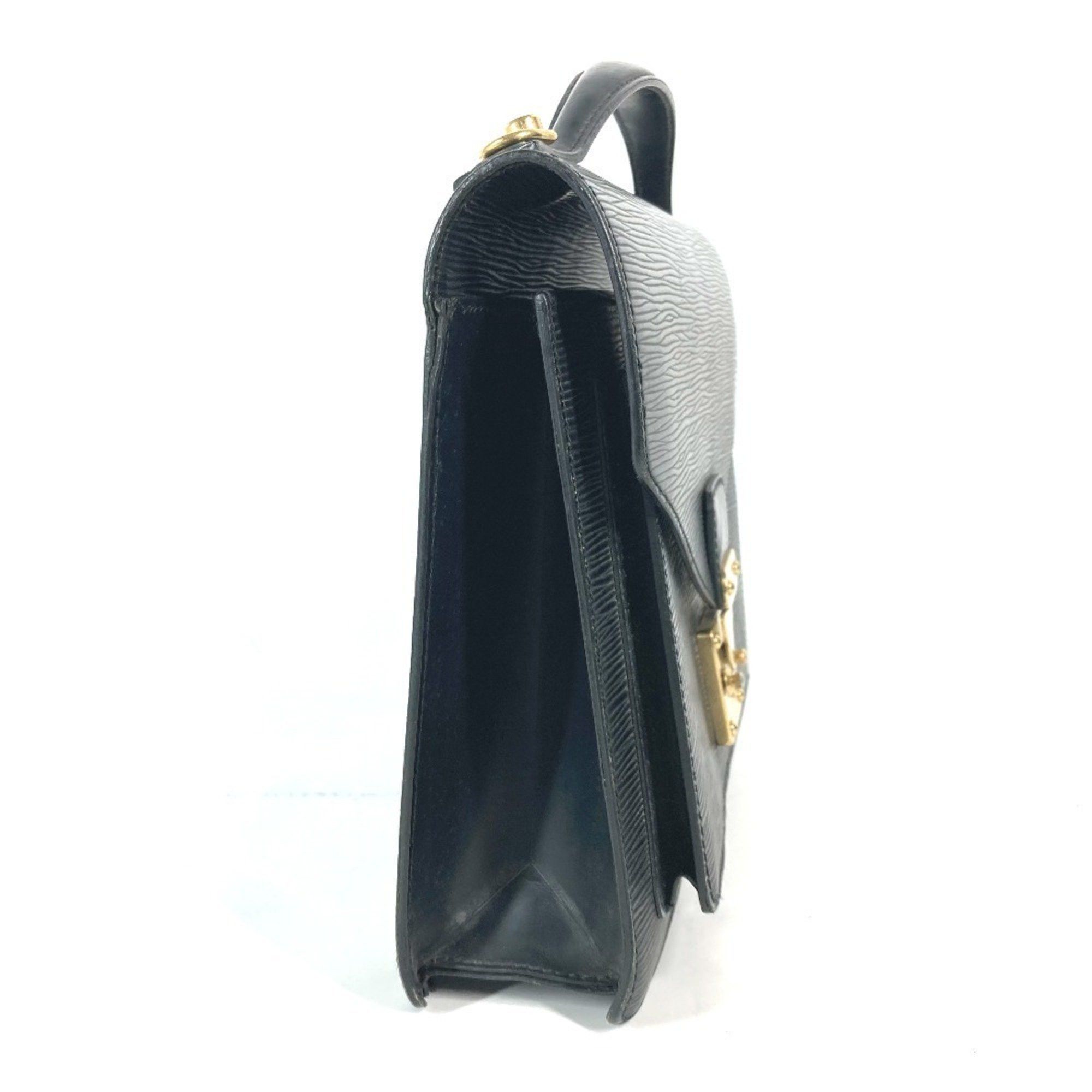 Louis Vuitton LOUIS VUITTON M52122 Epi Monceau Bag Business Handbag Leather Men's Noir Black Size ONE SIZE - 4 Thumbnail