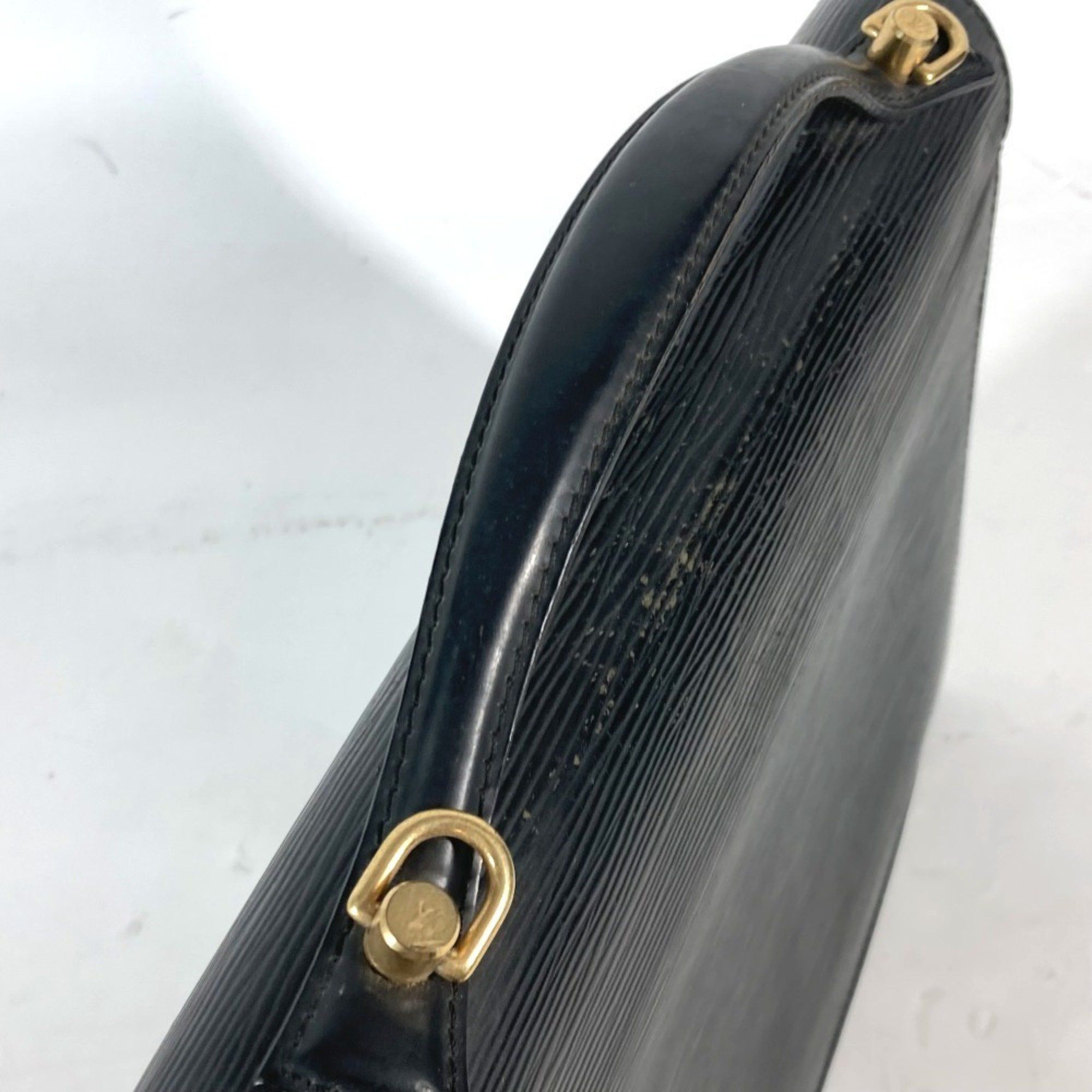 Louis Vuitton LOUIS VUITTON M52122 Epi Monceau Bag Business Handbag Leather Men's Noir Black Size ONE SIZE - 12 Thumbnail