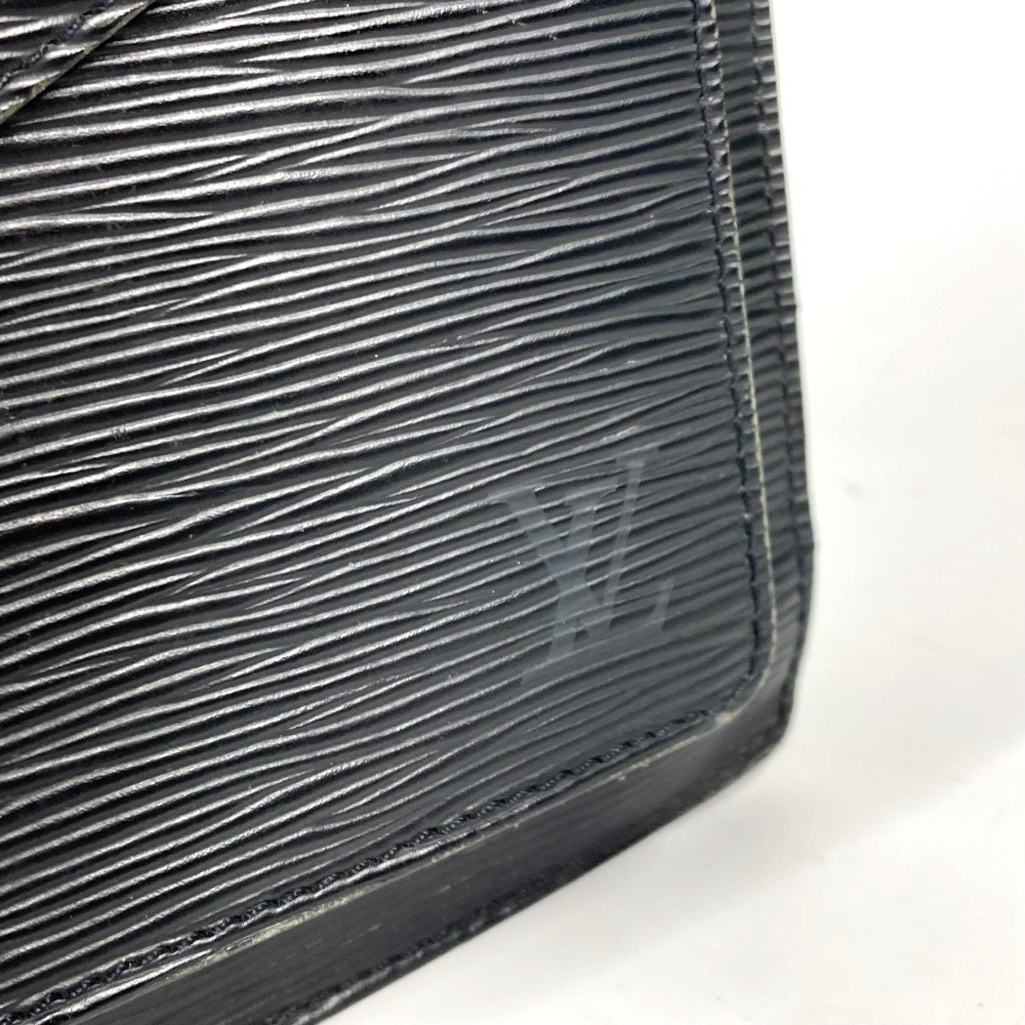 Louis Vuitton LOUIS VUITTON M52122 Epi Monceau Bag Business Handbag Leather Men's Noir Black Size ONE SIZE - 6 Thumbnail