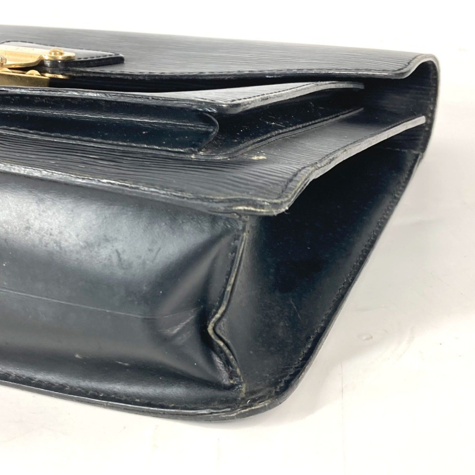 Louis Vuitton LOUIS VUITTON M52122 Epi Monceau Bag Business Handbag Leather Men's Noir Black Size ONE SIZE - 9 Thumbnail