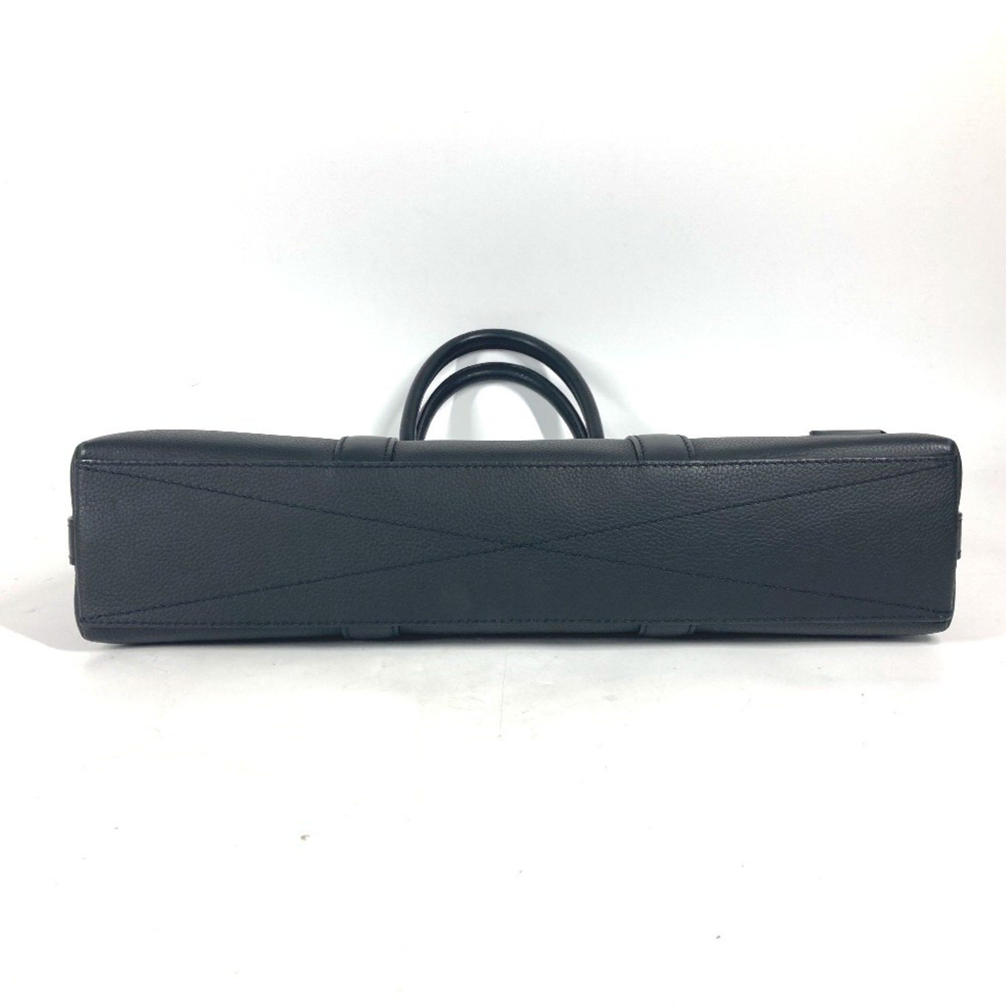 Louis Vuitton LOUIS VUITTON M59159 LV Aerogram Take-Off Briefcase Document Bag 2WAY Tote Shoulder Business Leather Men's Noir Black Size ONE SIZE - 6 Thumbnail