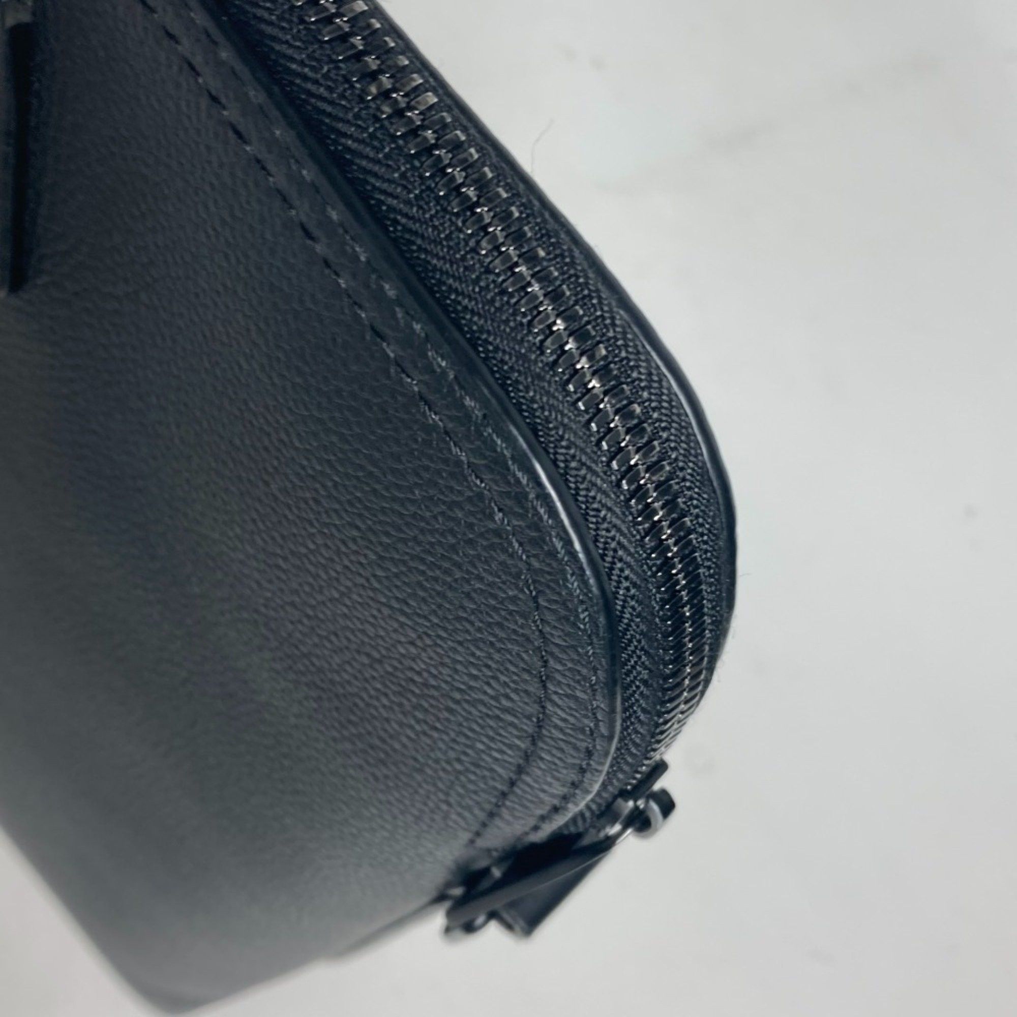 Louis Vuitton LOUIS VUITTON M59159 LV Aerogram Take-Off Briefcase Document Bag 2WAY Tote Shoulder Business Leather Men's Noir Black Size ONE SIZE - 12 Thumbnail