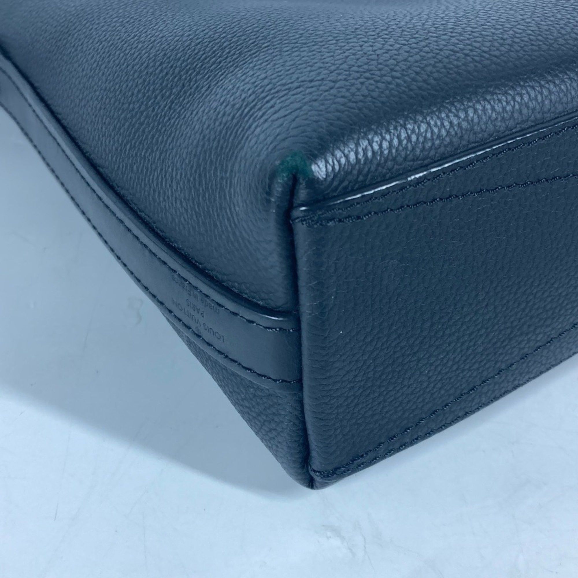 Louis Vuitton LOUIS VUITTON M59159 LV Aerogram Take-Off Briefcase Document Bag 2WAY Tote Shoulder Business Leather Men's Noir Black Size ONE SIZE - 8 Thumbnail