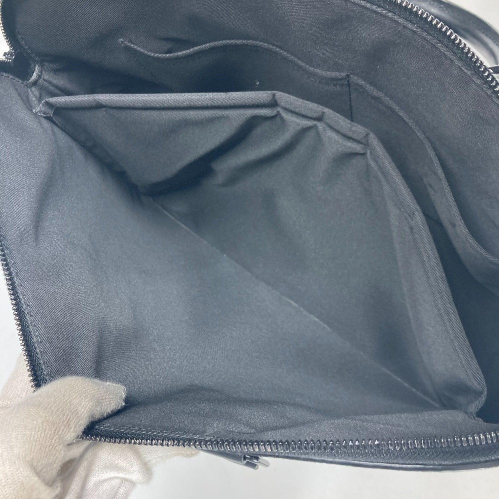 Louis Vuitton LOUIS VUITTON M59159 LV Aerogram Take-Off Briefcase Document Bag 2WAY Tote Shoulder Business Leather Men's Noir Black Size ONE SIZE - 16 Thumbnail
