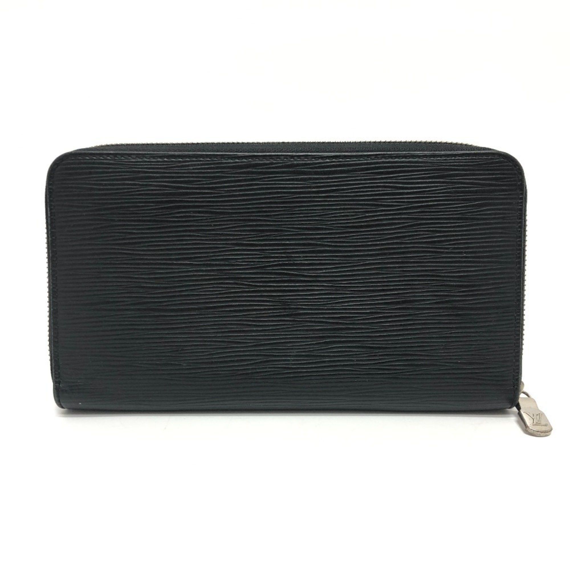 Louis Vuitton LOUIS VUITTON M62643 Epi Zippy Organizer NM Round Zipper Travel Case Wallet Long Leather Men's Black Size ONE SIZE - 2 Thumbnail