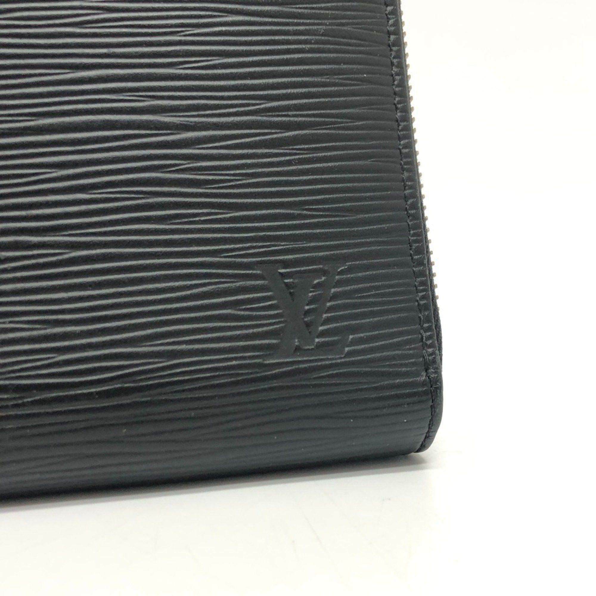 Louis Vuitton LOUIS VUITTON M62643 Epi Zippy Organizer NM Round Zipper Travel Case Wallet Long Leather Men's Black Size ONE SIZE - 7 Thumbnail