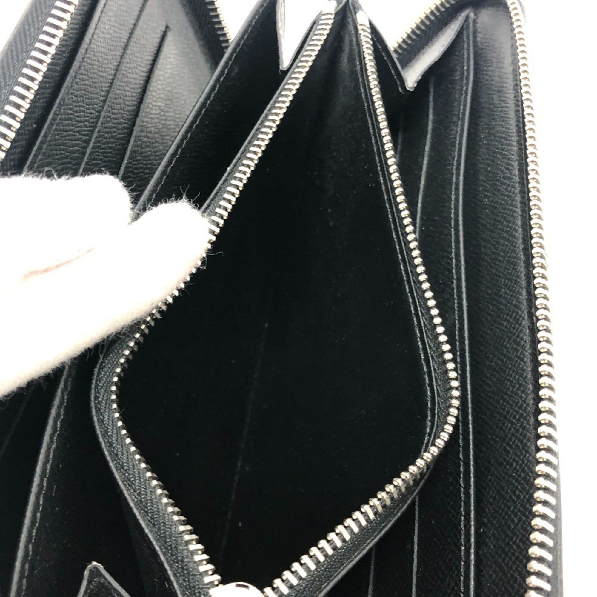 Louis Vuitton LOUIS VUITTON M62643 Epi Zippy Organizer NM Round Zipper Travel Case Wallet Long Leather Men's Black Size ONE SIZE - 14 Thumbnail