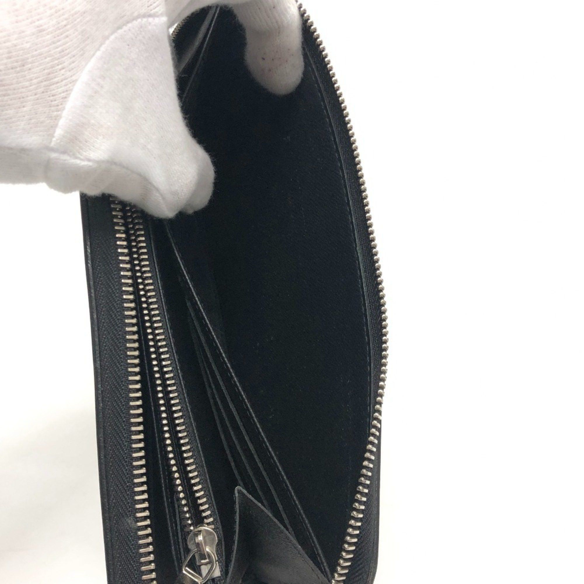 Louis Vuitton LOUIS VUITTON M62643 Epi Zippy Organizer NM Round Zipper Travel Case Wallet Long Leather Men's Black Size ONE SIZE - 13 Thumbnail