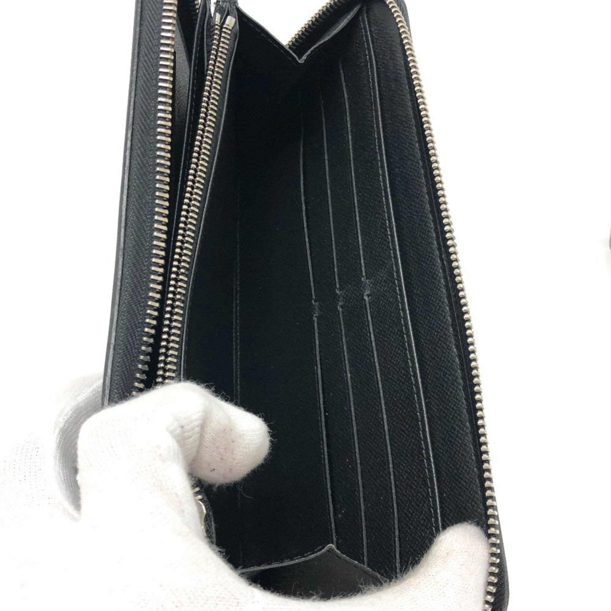 Louis Vuitton LOUIS VUITTON M62643 Epi Zippy Organizer NM Round Zipper Travel Case Wallet Long Leather Men's Black Size ONE SIZE - 12 Thumbnail