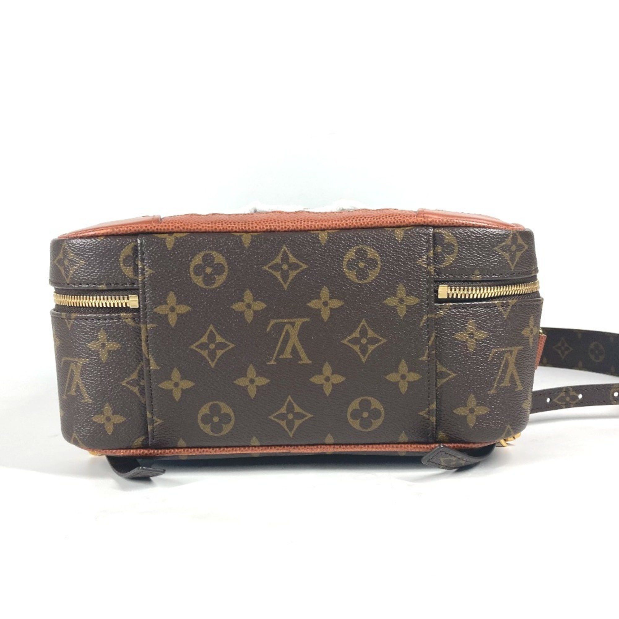Louis Vuitton LOUIS VUITTON M45784 NBA Collaboration Shoebox Backpack Bag Rucksack Monogram Canvas Men's Brown Size ONE SIZE - 9 Thumbnail