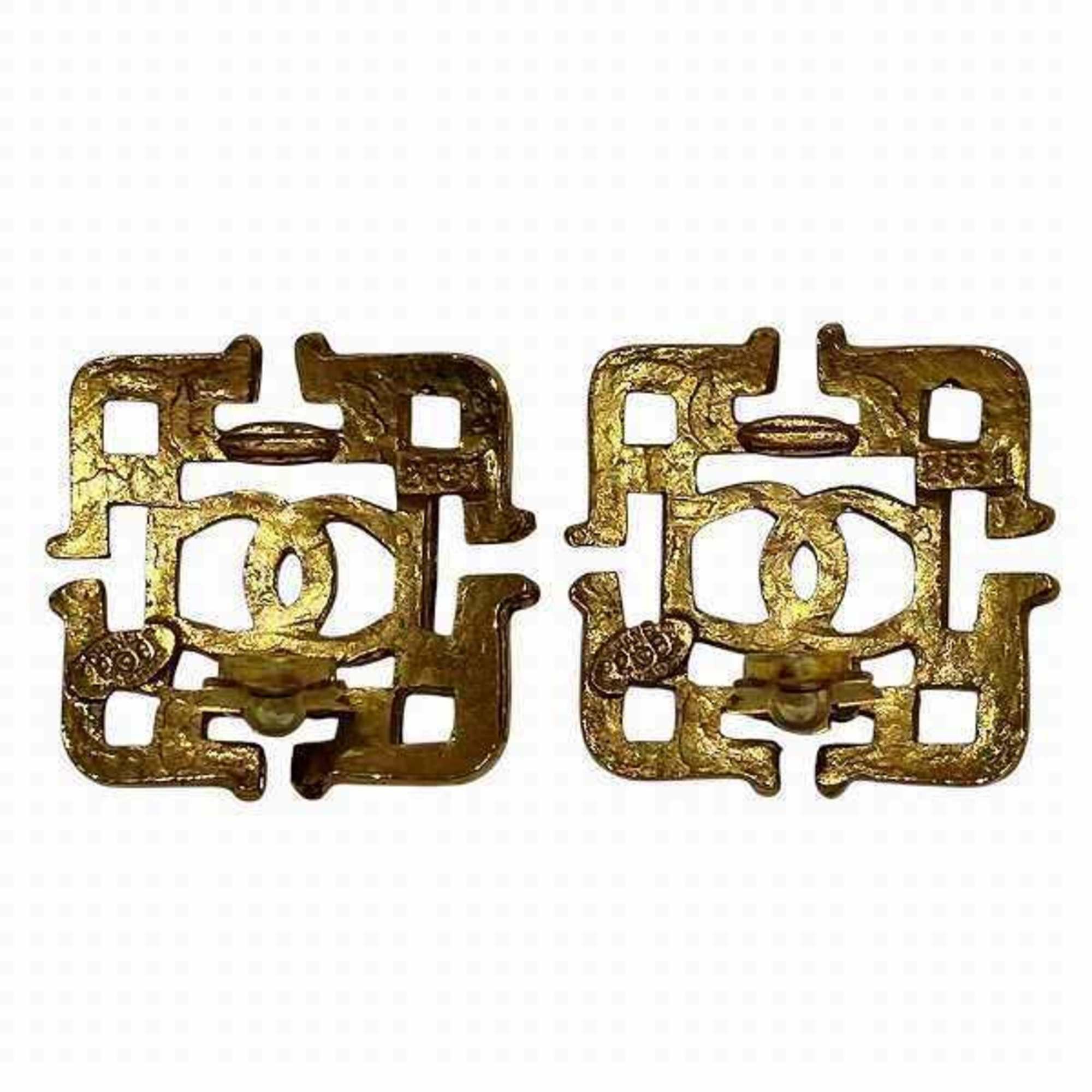 Chanel Chanel Coco Mark earring Size ONE SIZE - 5 Thumbnail