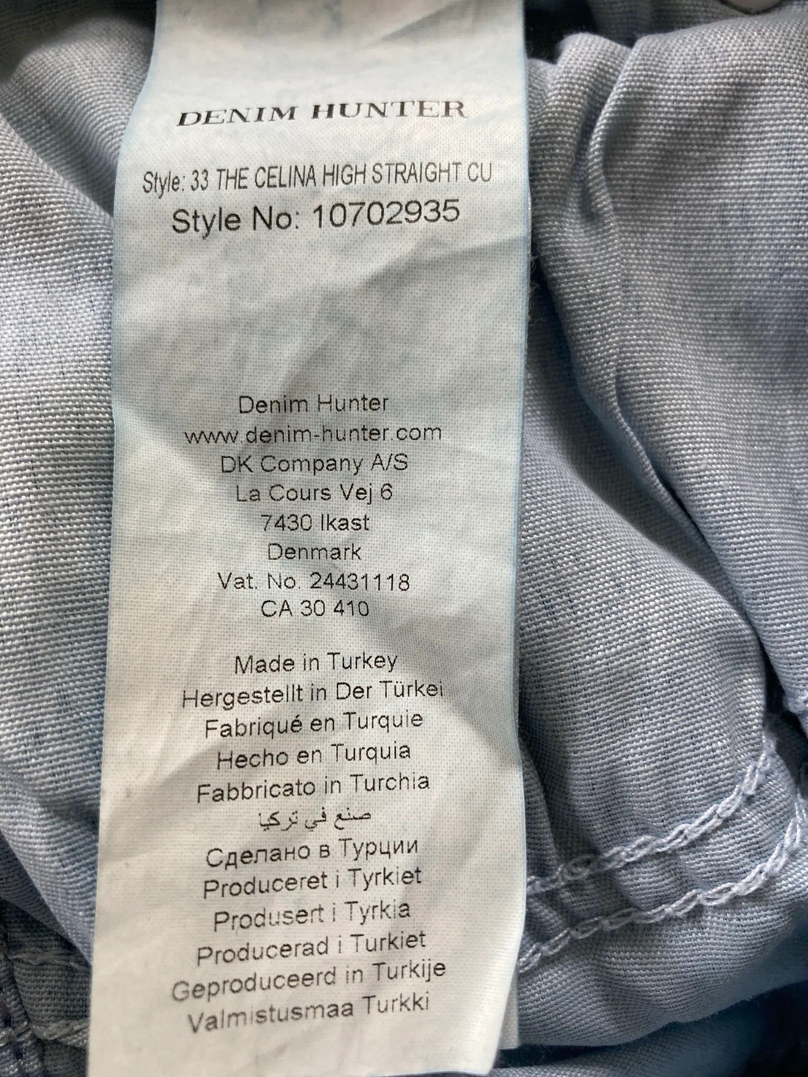 Hunter Denim Hunter Jeans Size 34" / US 12 / IT 48 - 3 Thumbnail