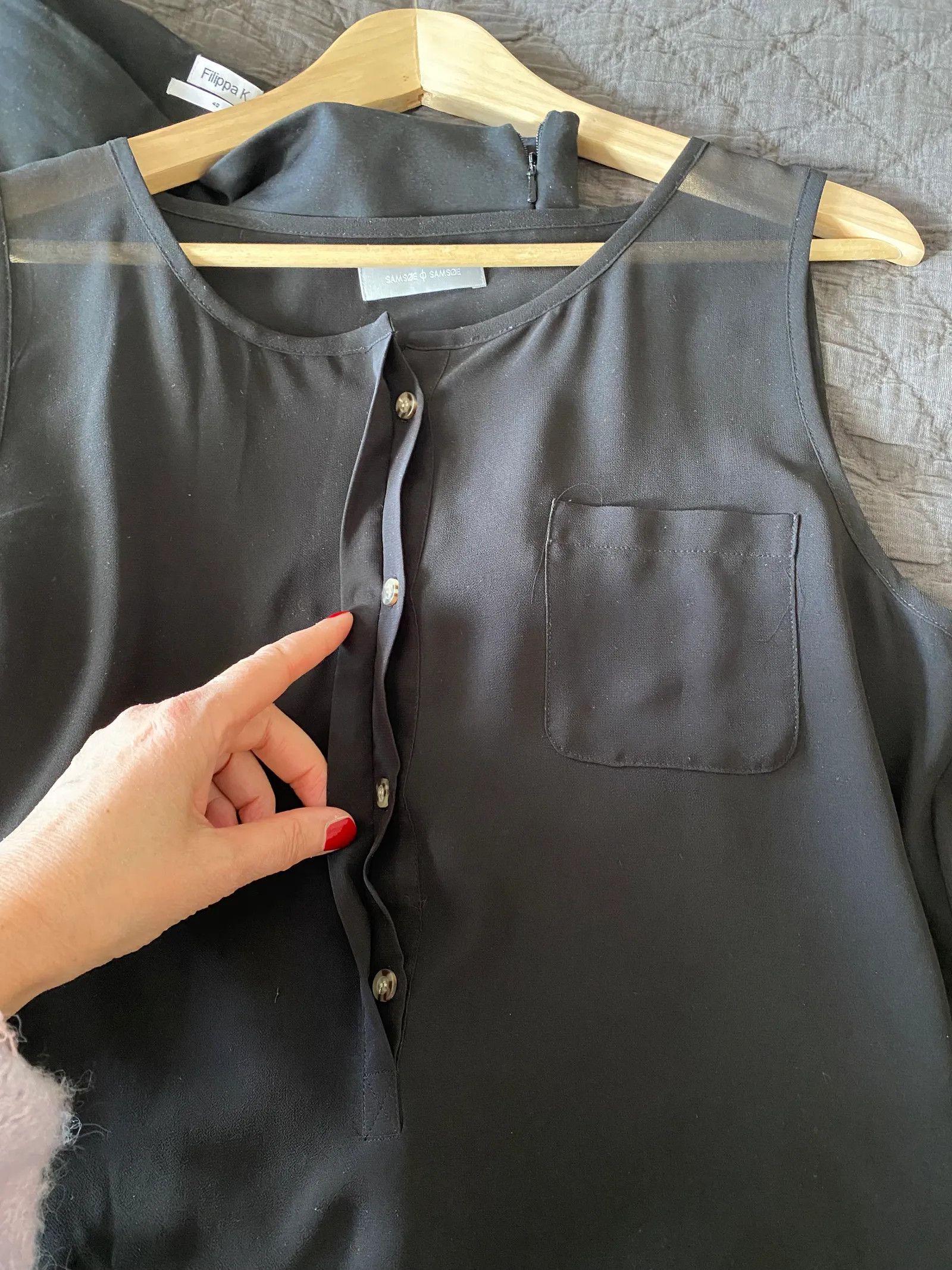 Samsoe Samsoe Samsøe Samsøe Blouse Size S / US 4 / IT 40 - 3 Thumbnail
