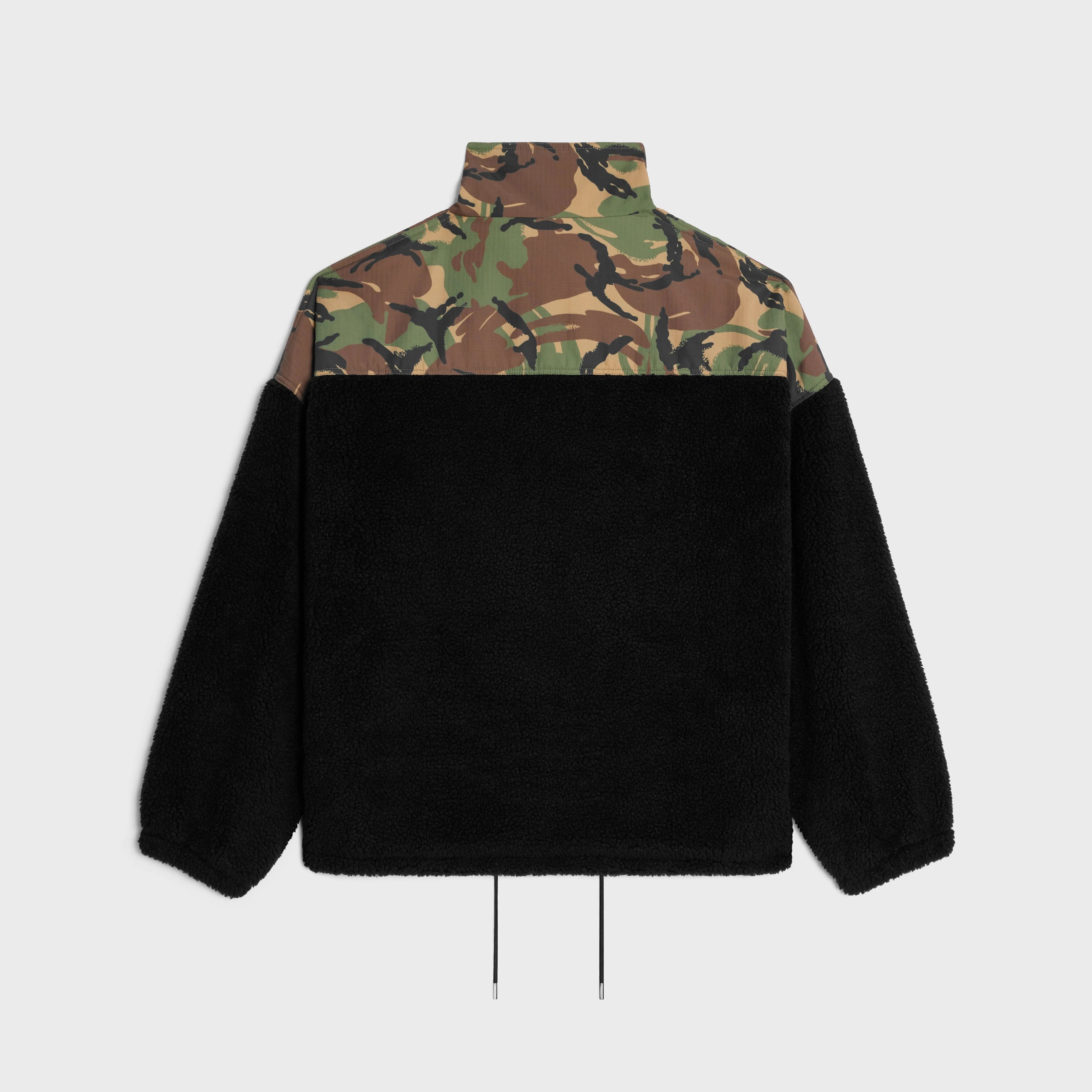 celine bi-material jacket