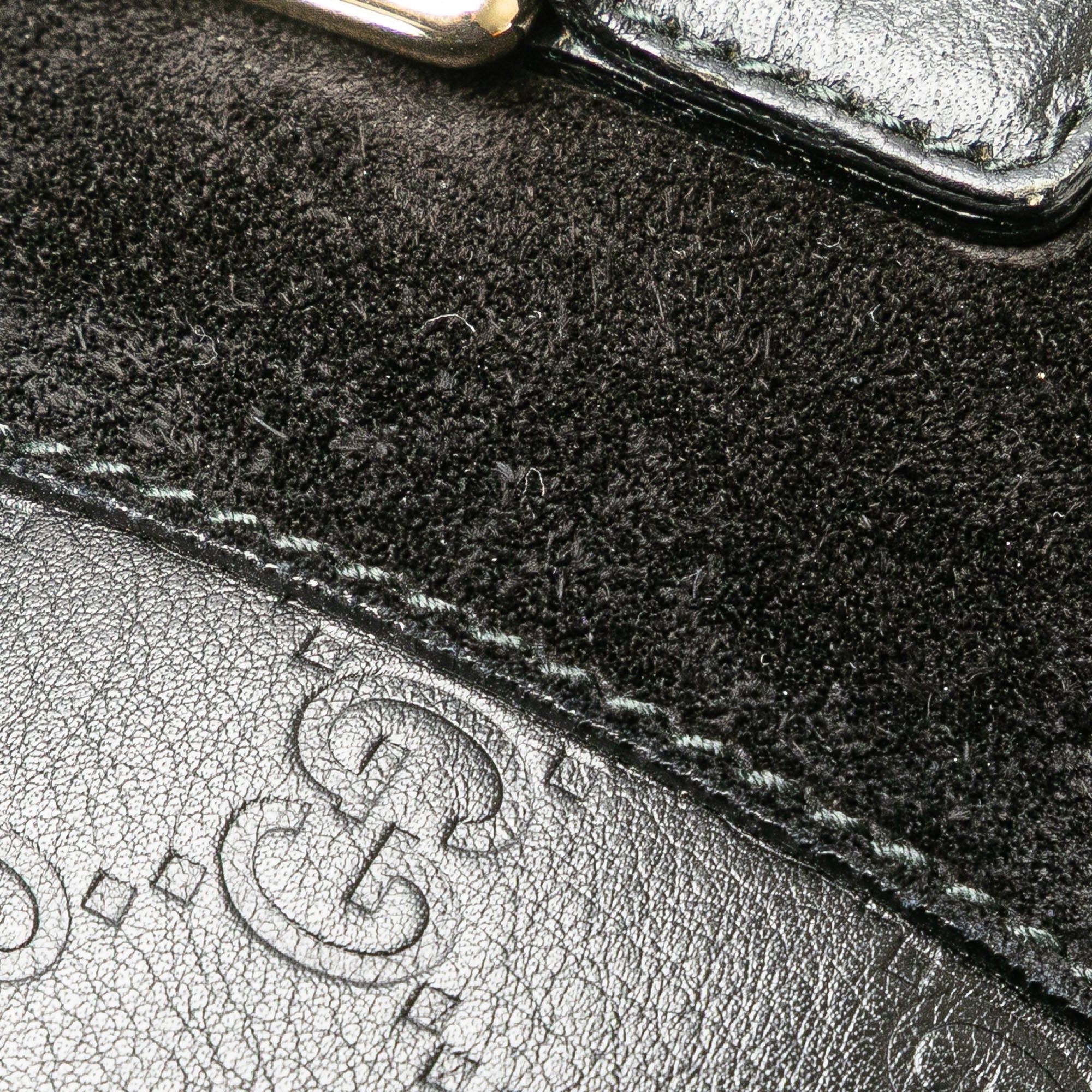 Gucci Gucci Guccissima Trimmed Suede Boston Bag Black Size ONE SIZE - 8 Thumbnail