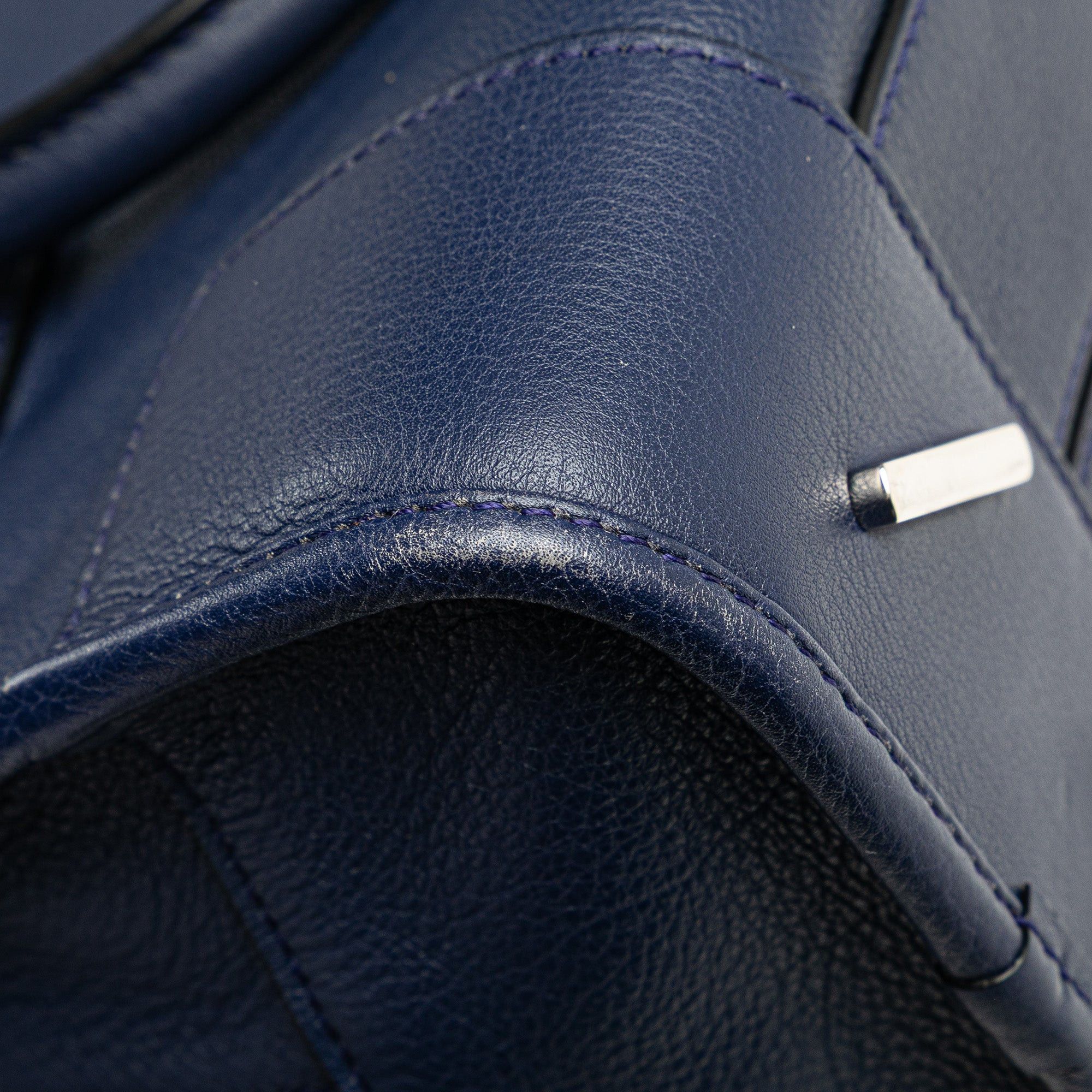 Loewe LOEWE Leather Amazona 28 Blue Size ONE SIZE - 11 Thumbnail
