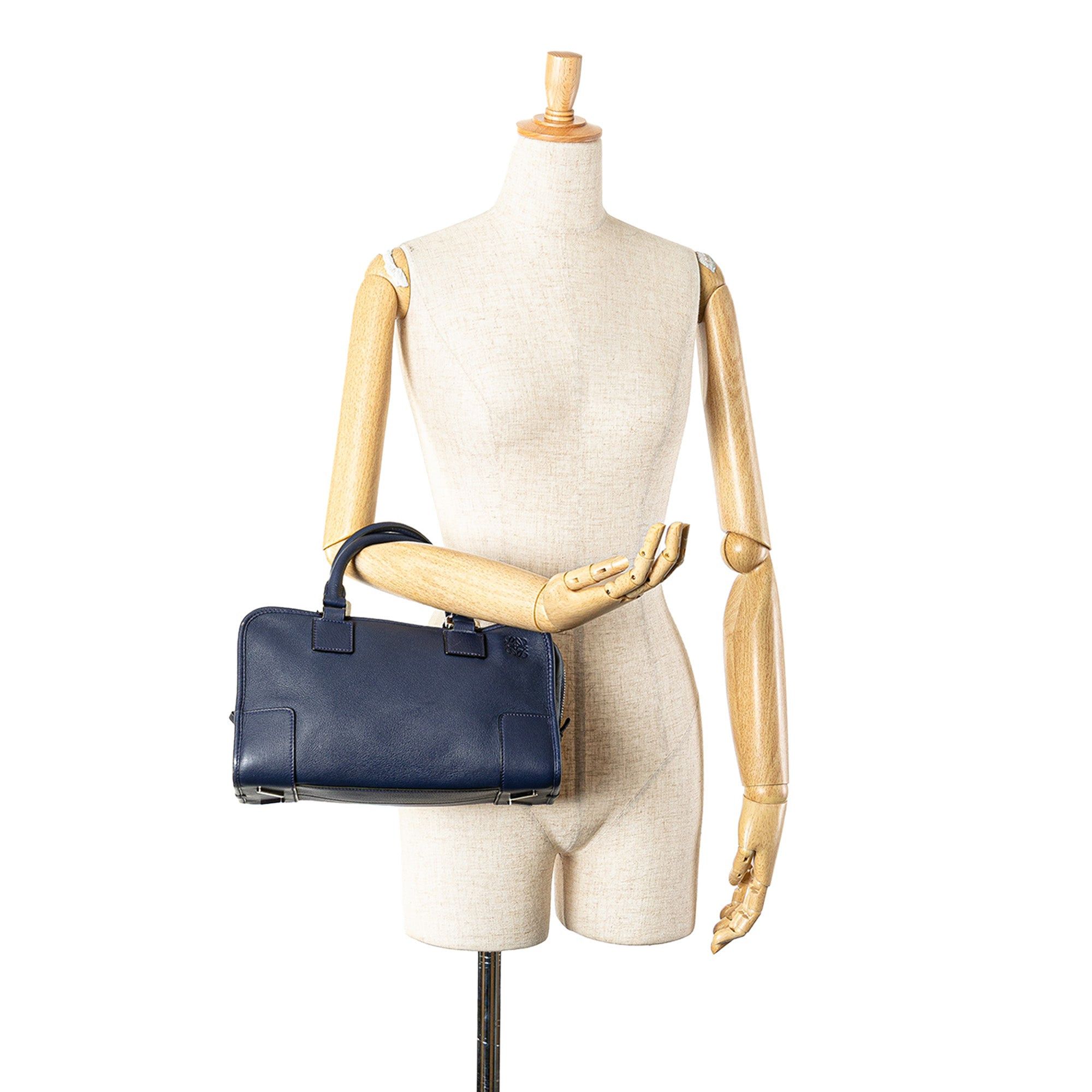 Loewe LOEWE Leather Amazona 28 Blue Size ONE SIZE - 13 Thumbnail