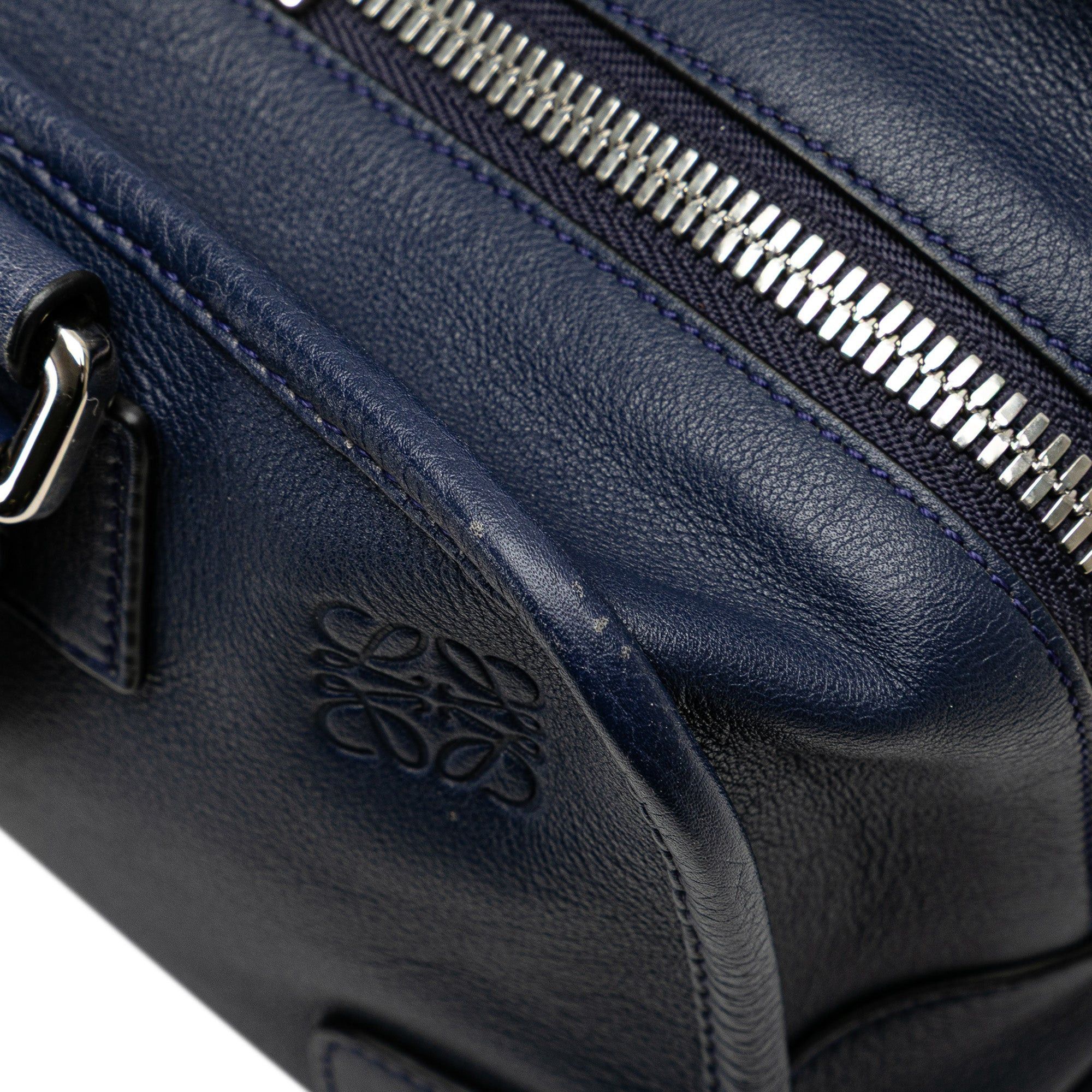 Loewe LOEWE Leather Amazona 28 Blue Size ONE SIZE - 10 Thumbnail