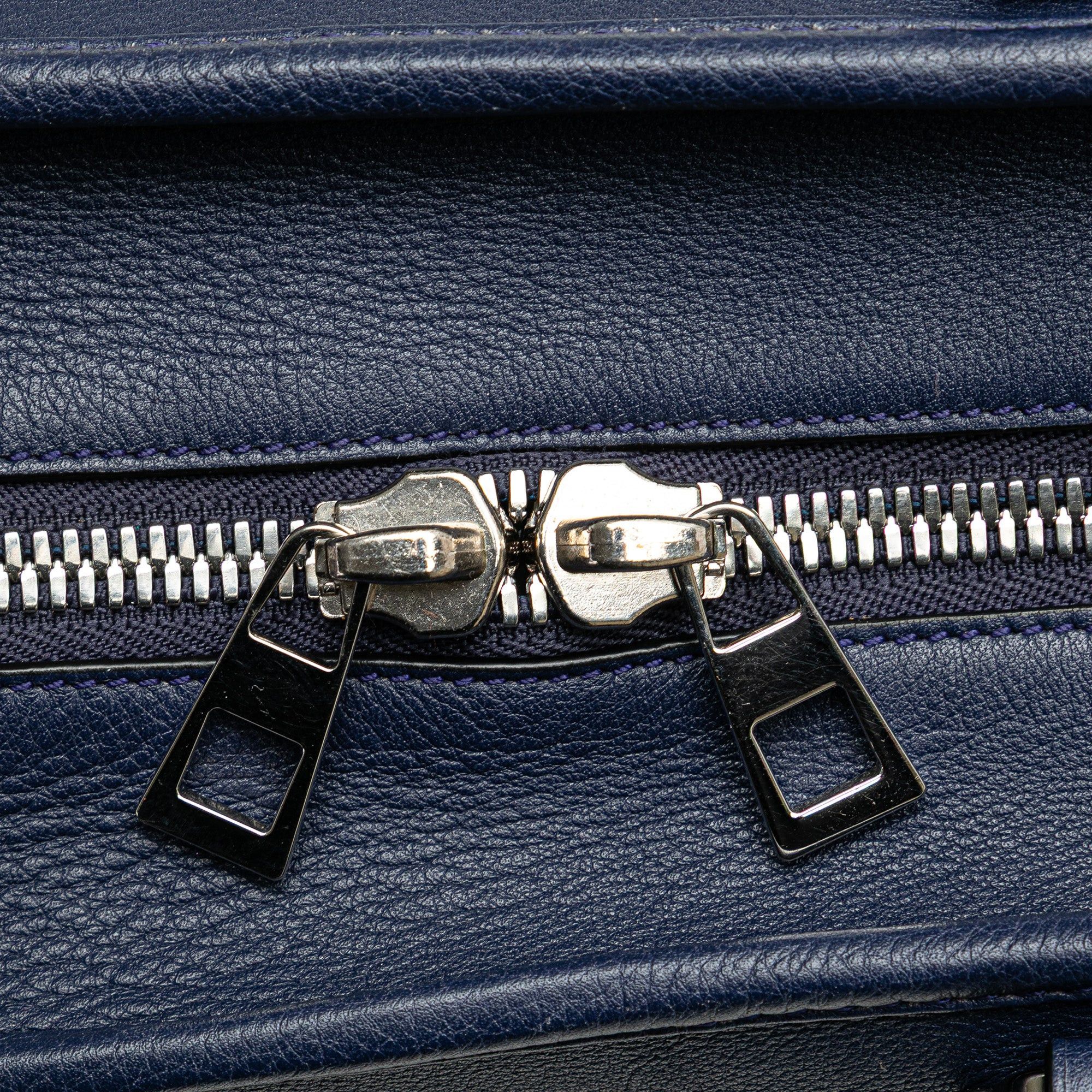 Loewe LOEWE Leather Amazona 28 Blue Size ONE SIZE - 8 Thumbnail