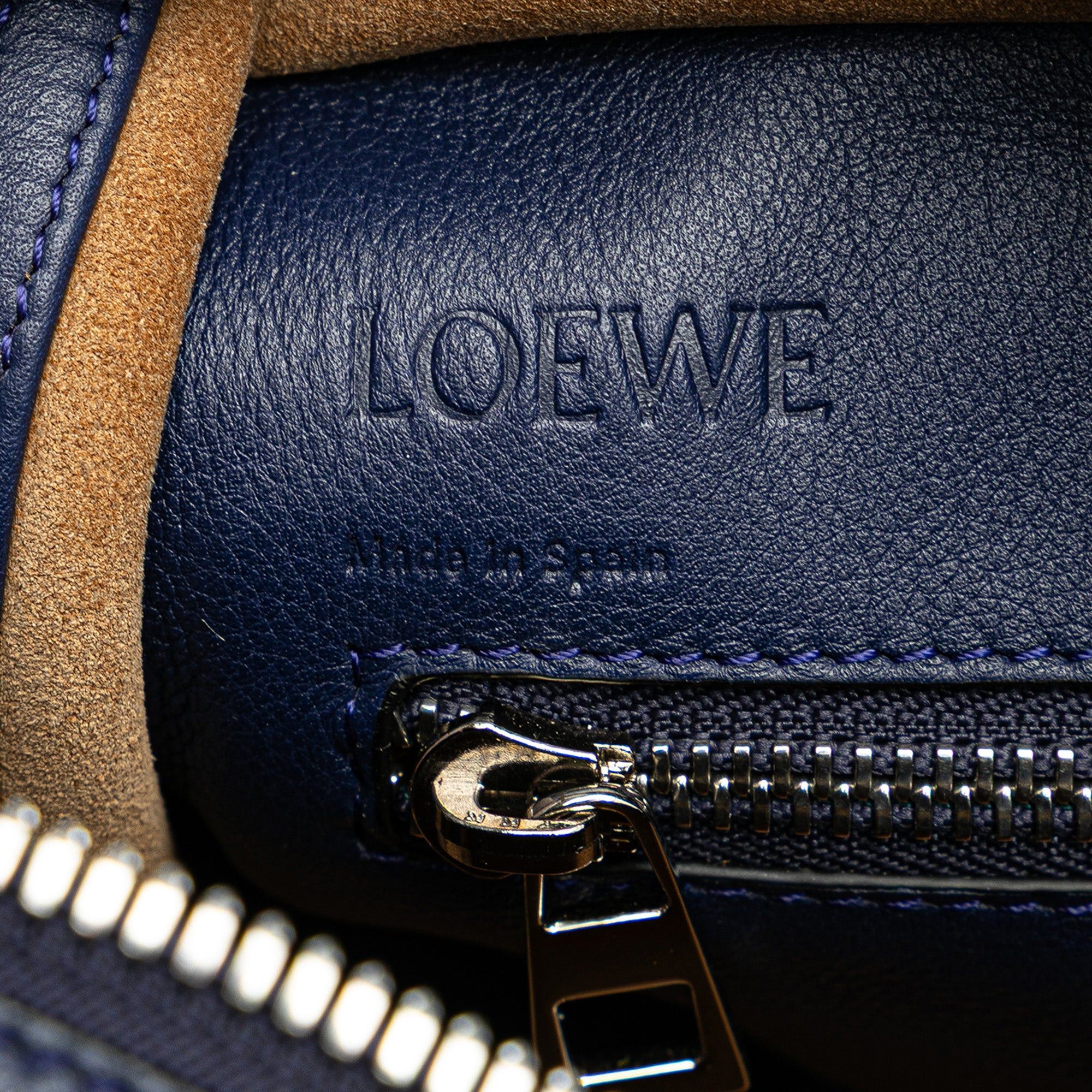 Loewe LOEWE Leather Amazona 28 Blue Size ONE SIZE - 5 Thumbnail