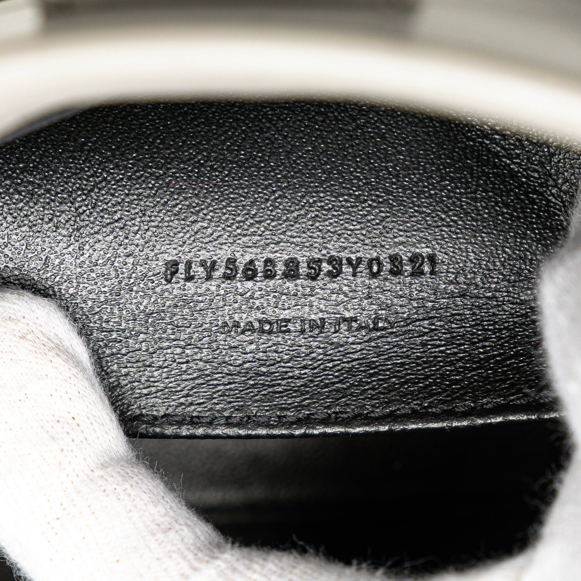 Saint Laurent Paris Saint Laurent Baby Leather Monogram Cabas Satchel Gray Size ONE SIZE - 6 Thumbnail