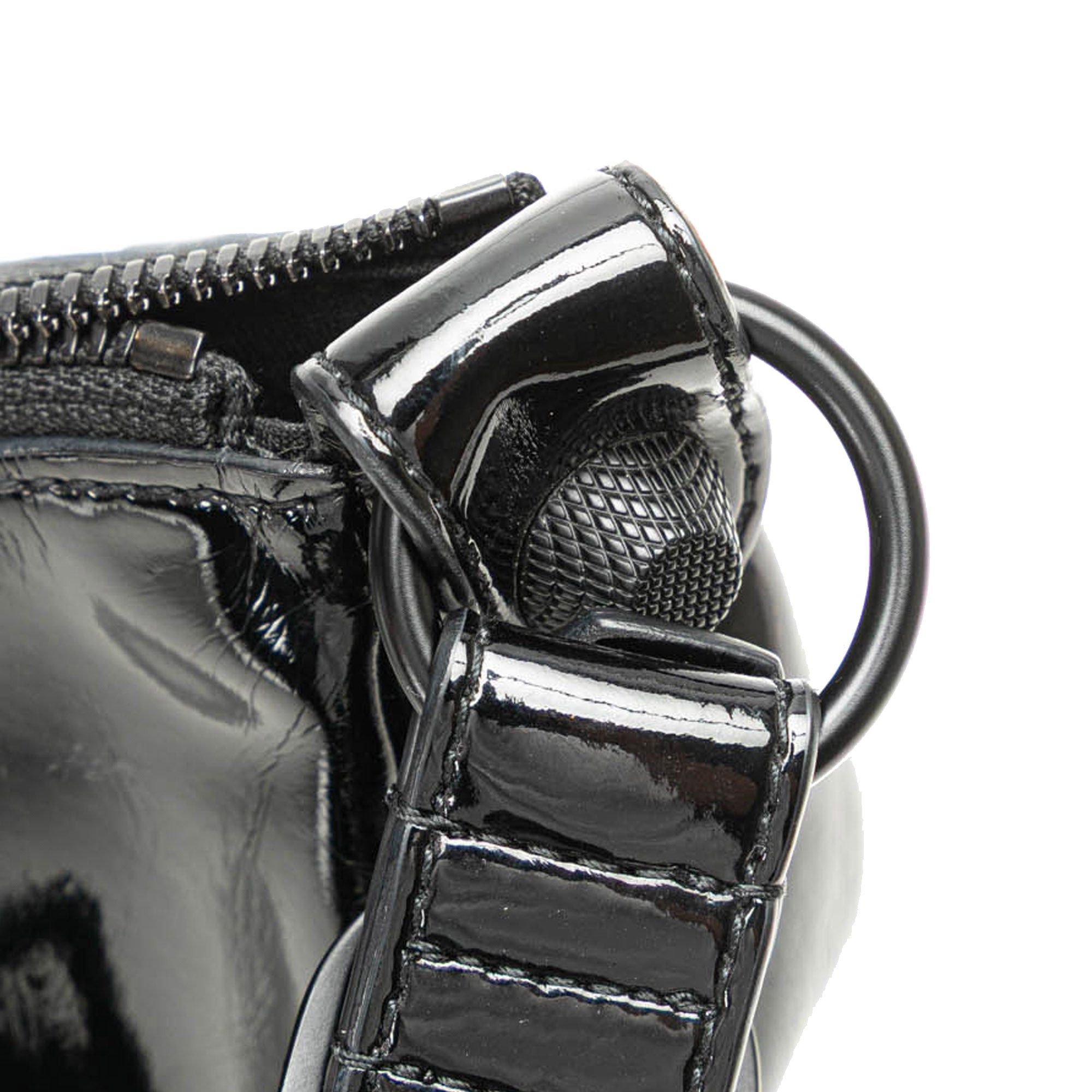 Balenciaga Balenciaga Patent Motocross Le Cagole XS Black Size ONE SIZE - 13 Thumbnail