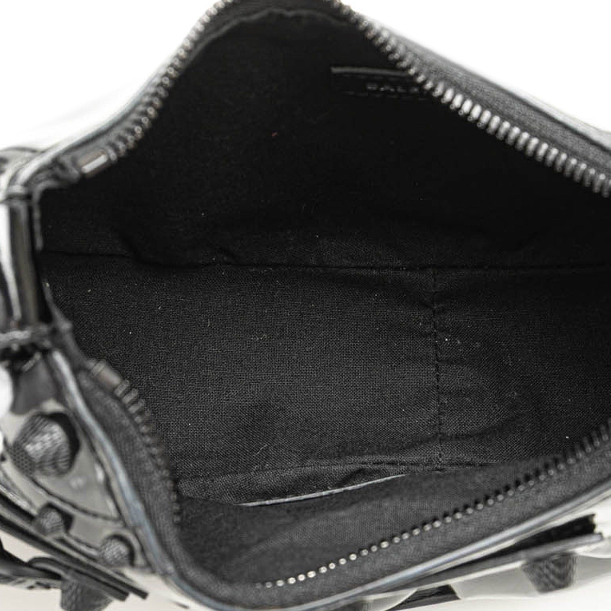 Balenciaga Balenciaga Patent Motocross Le Cagole XS Black Size ONE SIZE - 4 Thumbnail