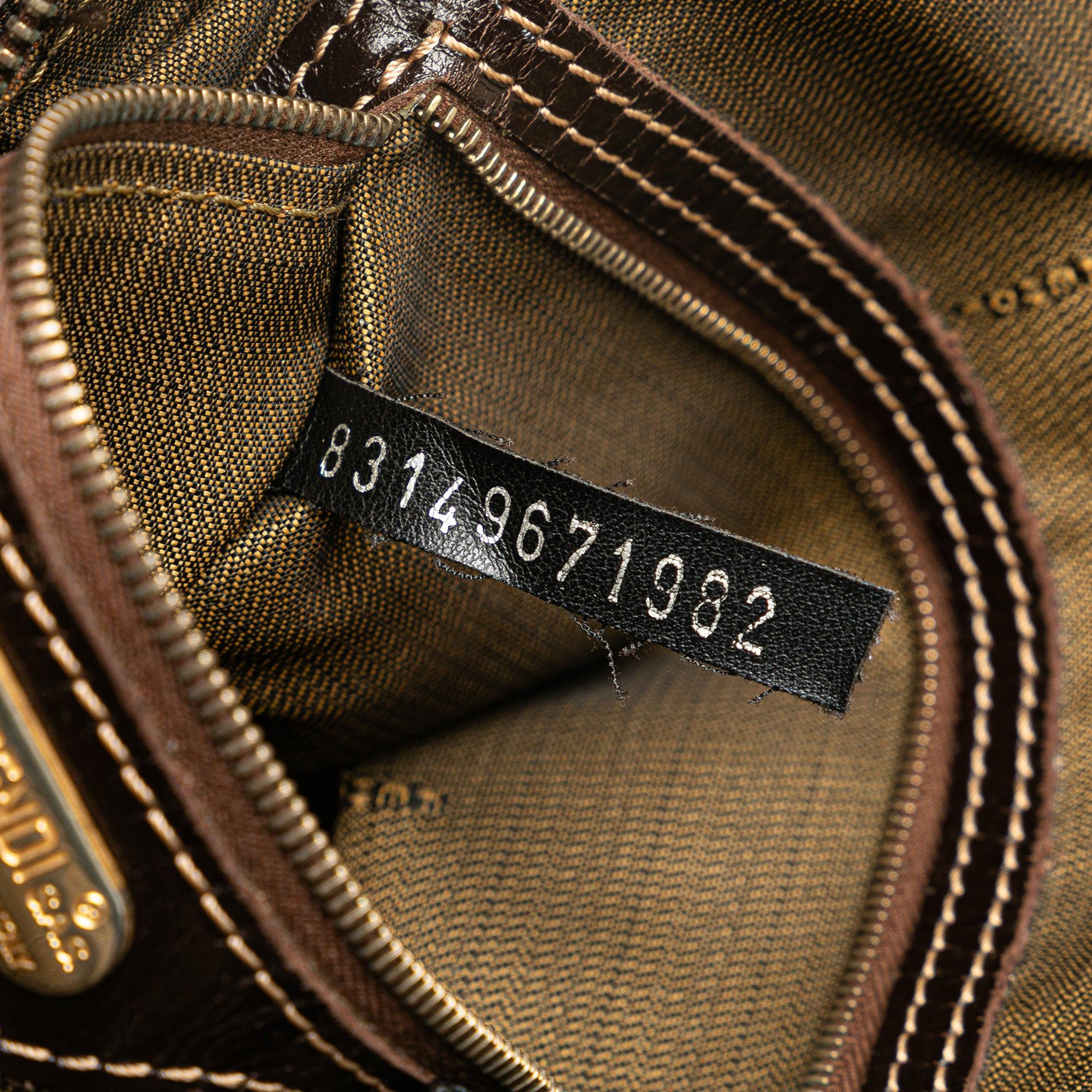 Fendi Fendi Zucca Canvas Satchel Brown Size ONE SIZE - 6 Thumbnail