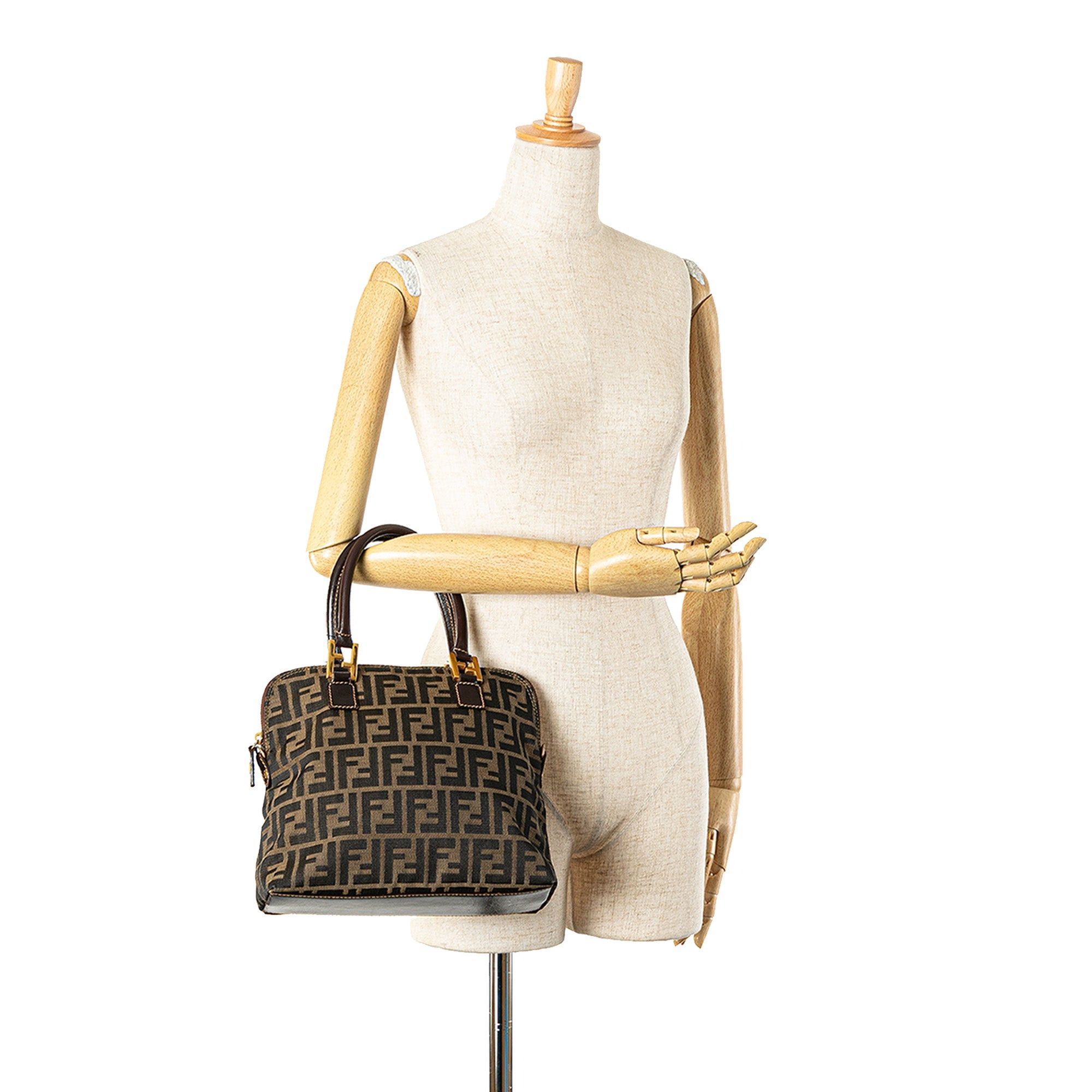 Fendi Fendi Zucca Canvas Satchel Brown Size ONE SIZE - 8 Thumbnail